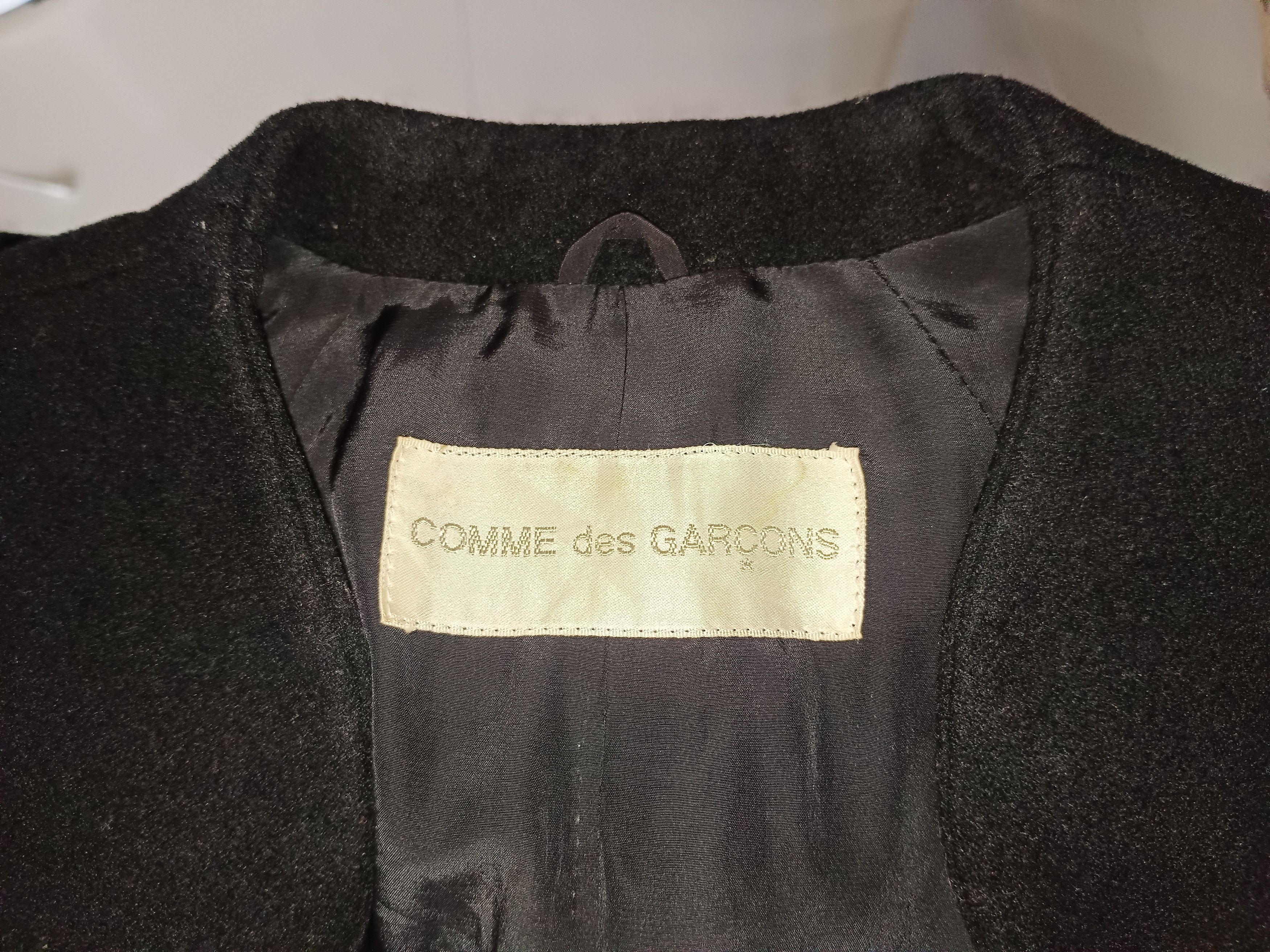 Comme des Garcons × Rei Kawakubo × Vintage Vintage 80s Comme des Garcons Rei Kawakubo Coat Jacket Size US L / EU 52-54 / 3 - 5 Thumbnail
