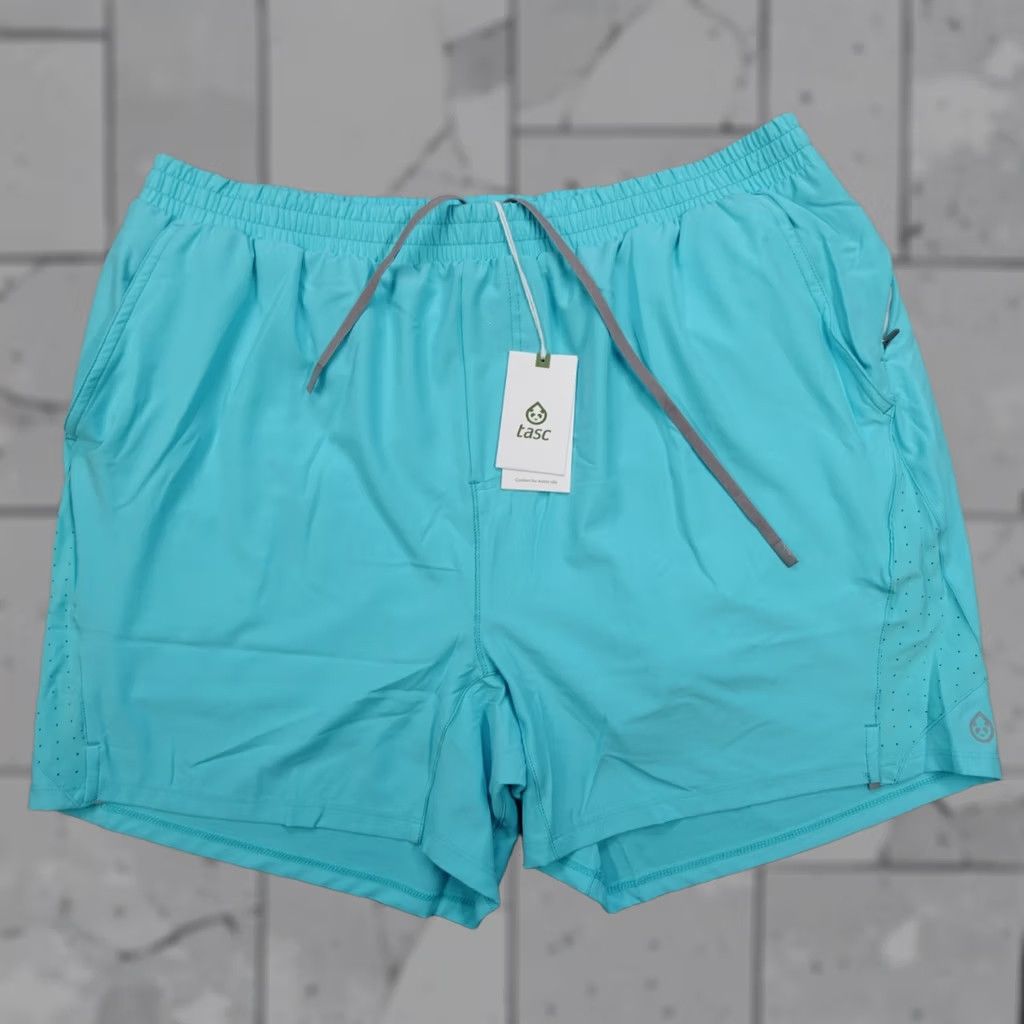 Vintage tasc Performance Recess 5" Run Shorts Lined Radiant Blue TM709-431 Men's XL Size US 34 / EU 50 - 1 Thumbnail