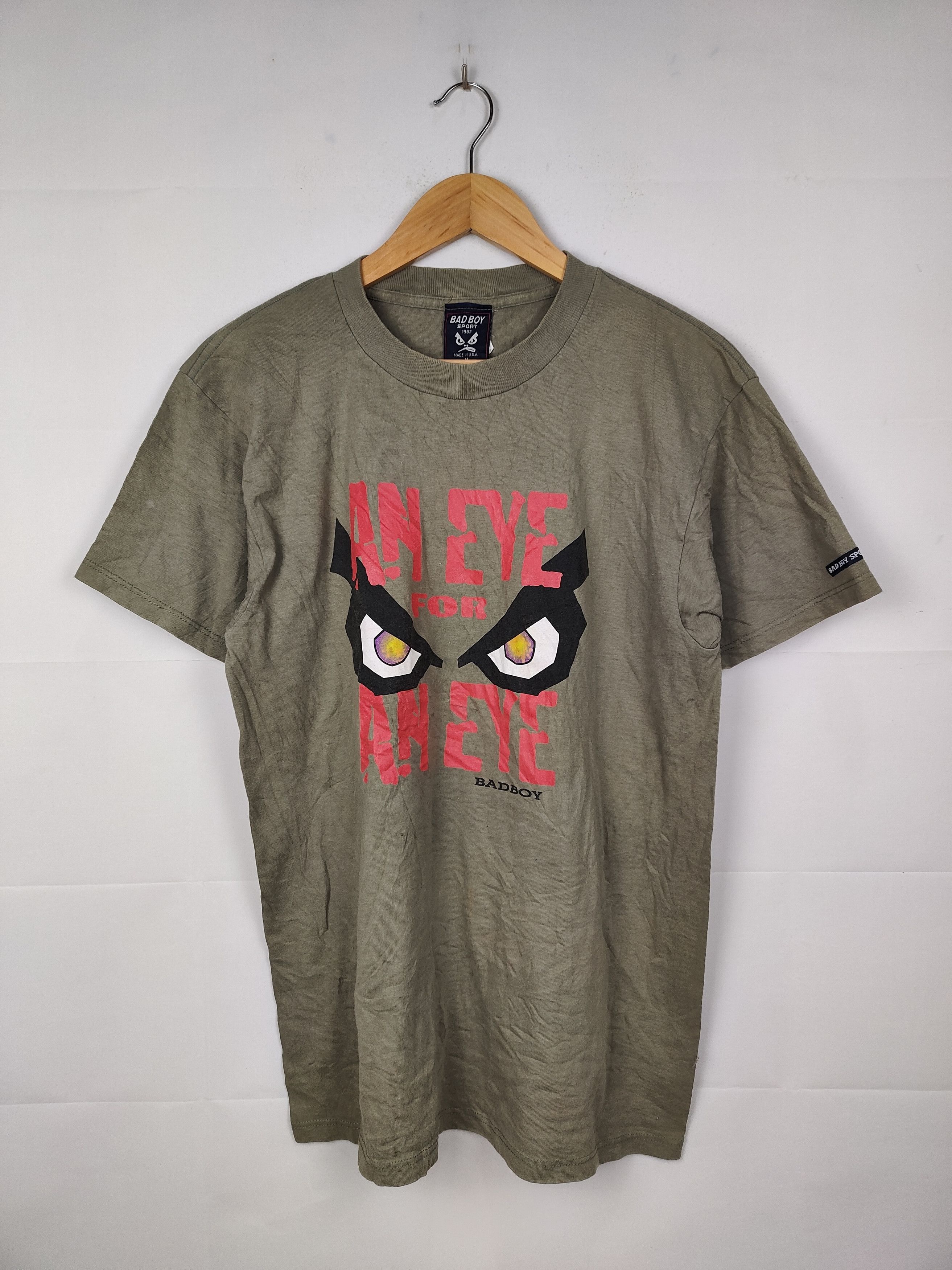 Vintage Vintage 90s Bad Boy Streetwear Brand Shirt Size US M / EU 48-50 / 2 - 1 Thumbnail