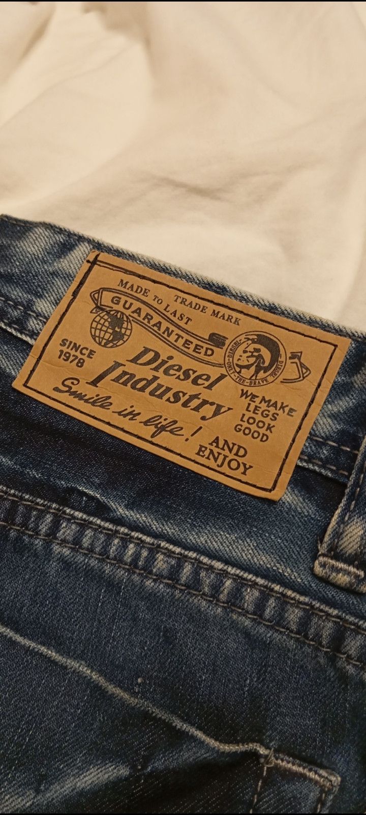 Diesel Diesel Denim Regular Jeans Size US 31 - 1 Thumbnail