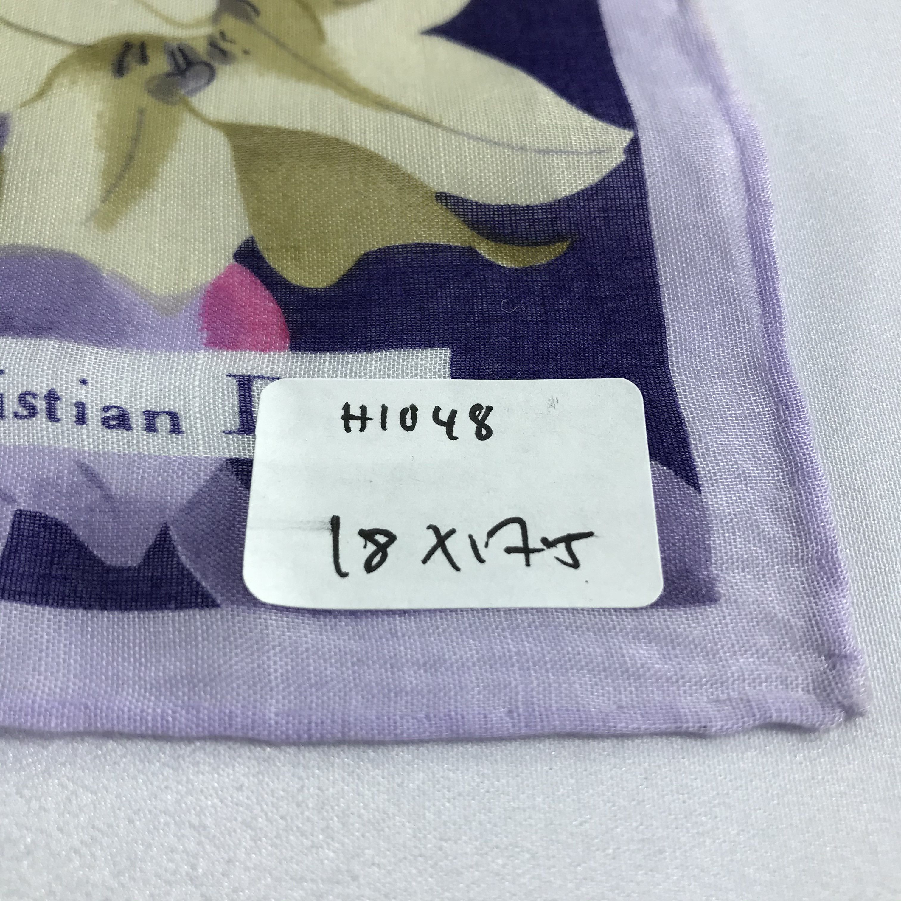 Christian Dior Monsieur Christian Dior Handkerchief Neckerchief Bandana H1048 Size ONE SIZE - 7 Thumbnail