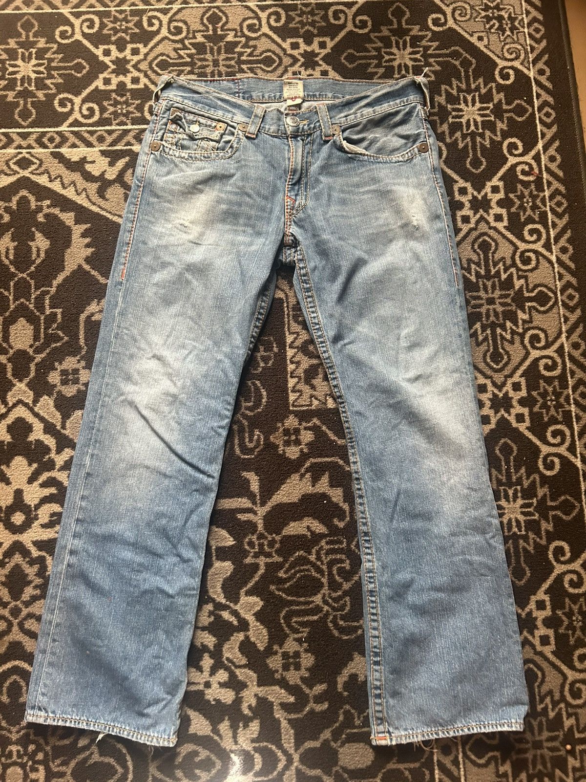 True Religion Vintage OG True Religion Joey Flap Pocket Jeans Size 38 Size US 36 / EU 52 - 4 Thumbnail