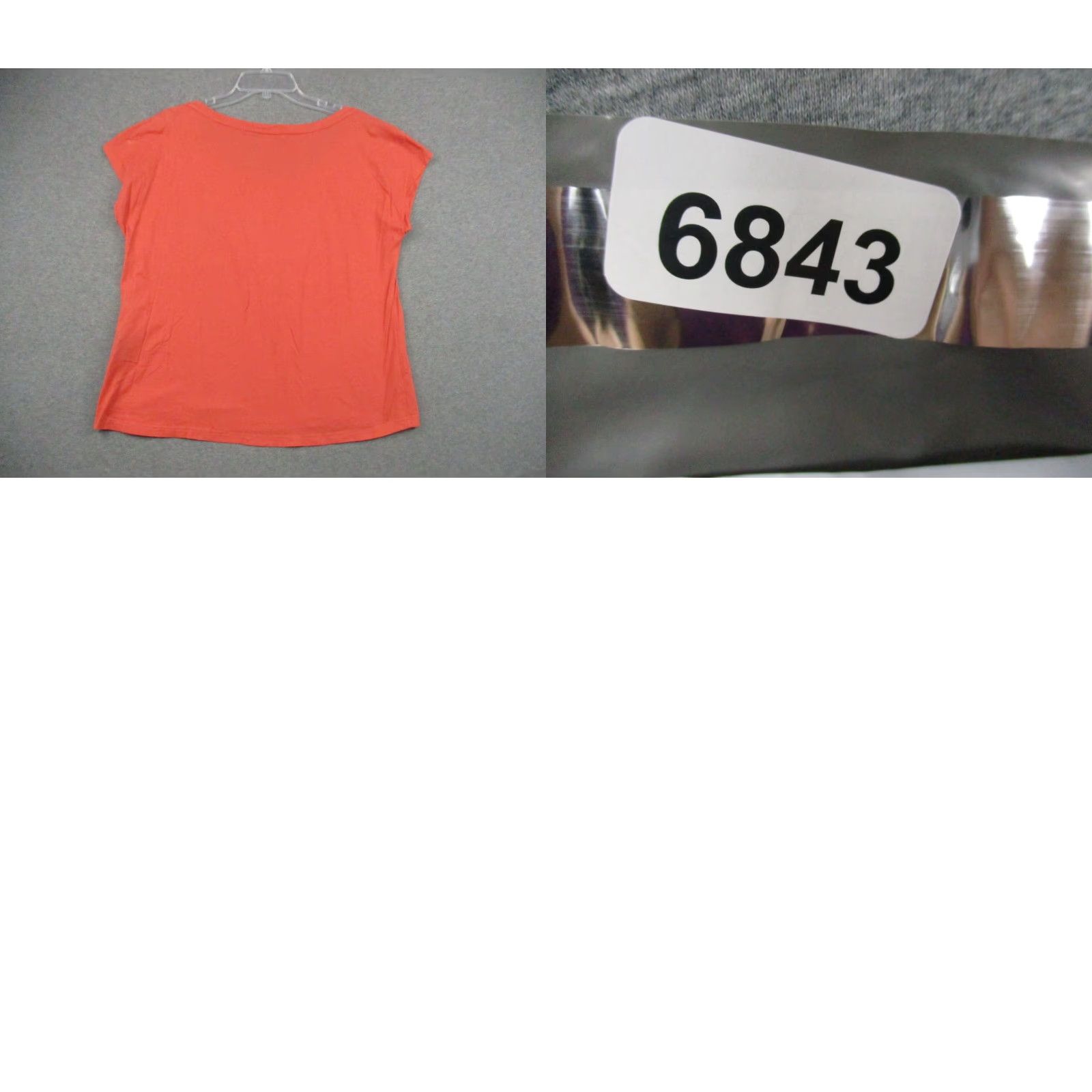 Harley Davidson Harley-Davidson Shirt XL Women Orange Motorcycle Biker Short Sleeve Stretch Logo Vintage Size XL / US 12-14 / IT 48-50 - 8 Thumbnail