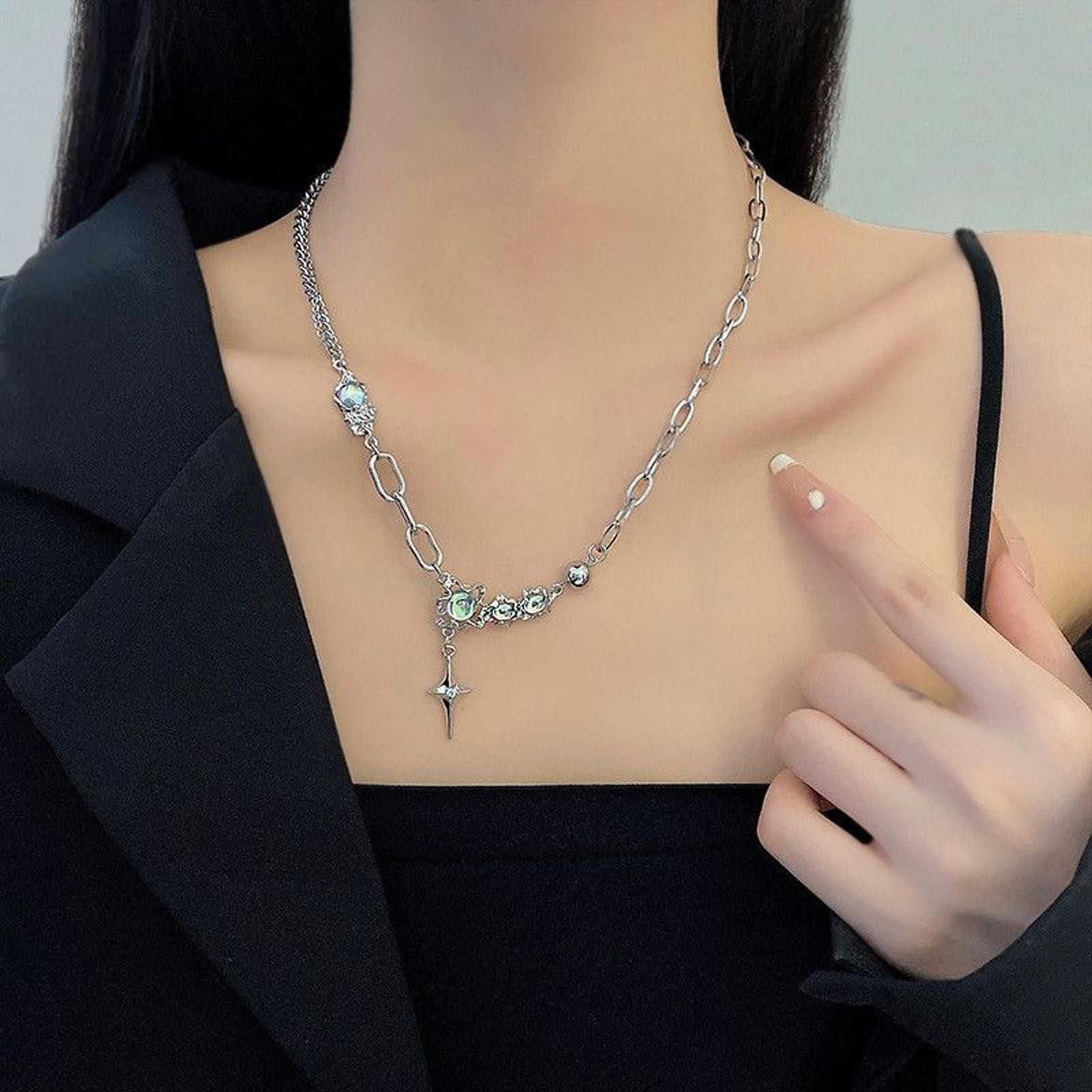 Jewelry STAR Pendant Necklace Size ONE SIZE - 6 Thumbnail