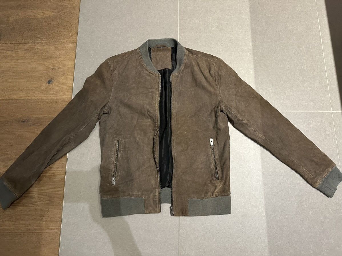 Selected Homme Suede Leather Jacket Size US M / EU 48-50 / 2 - 1 Thumbnail