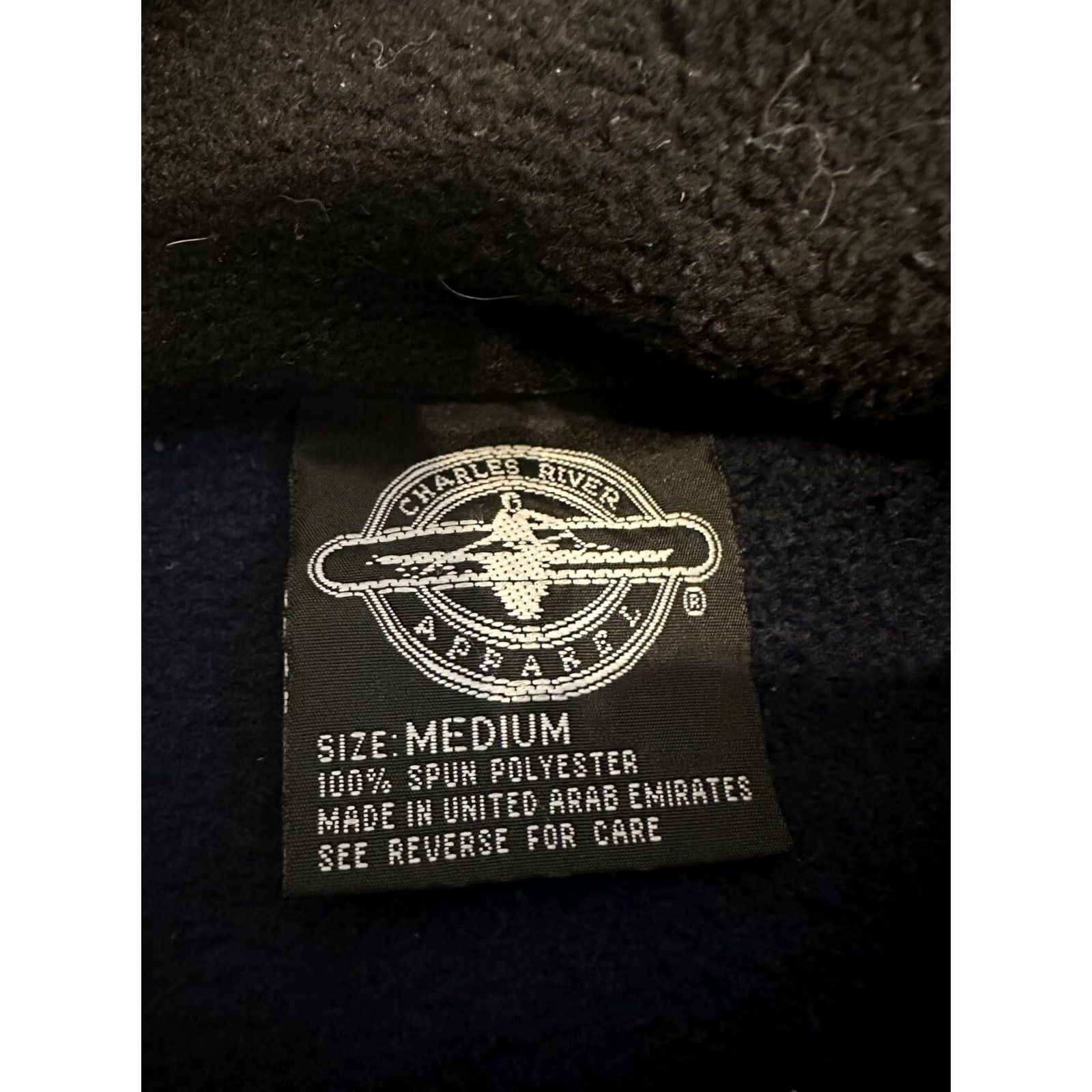 Vintage VINTAGE Charles River Fleece Jacket M Blue St. Michael’s College Mens Size US M / EU 48-50 / 2 - 4 Thumbnail