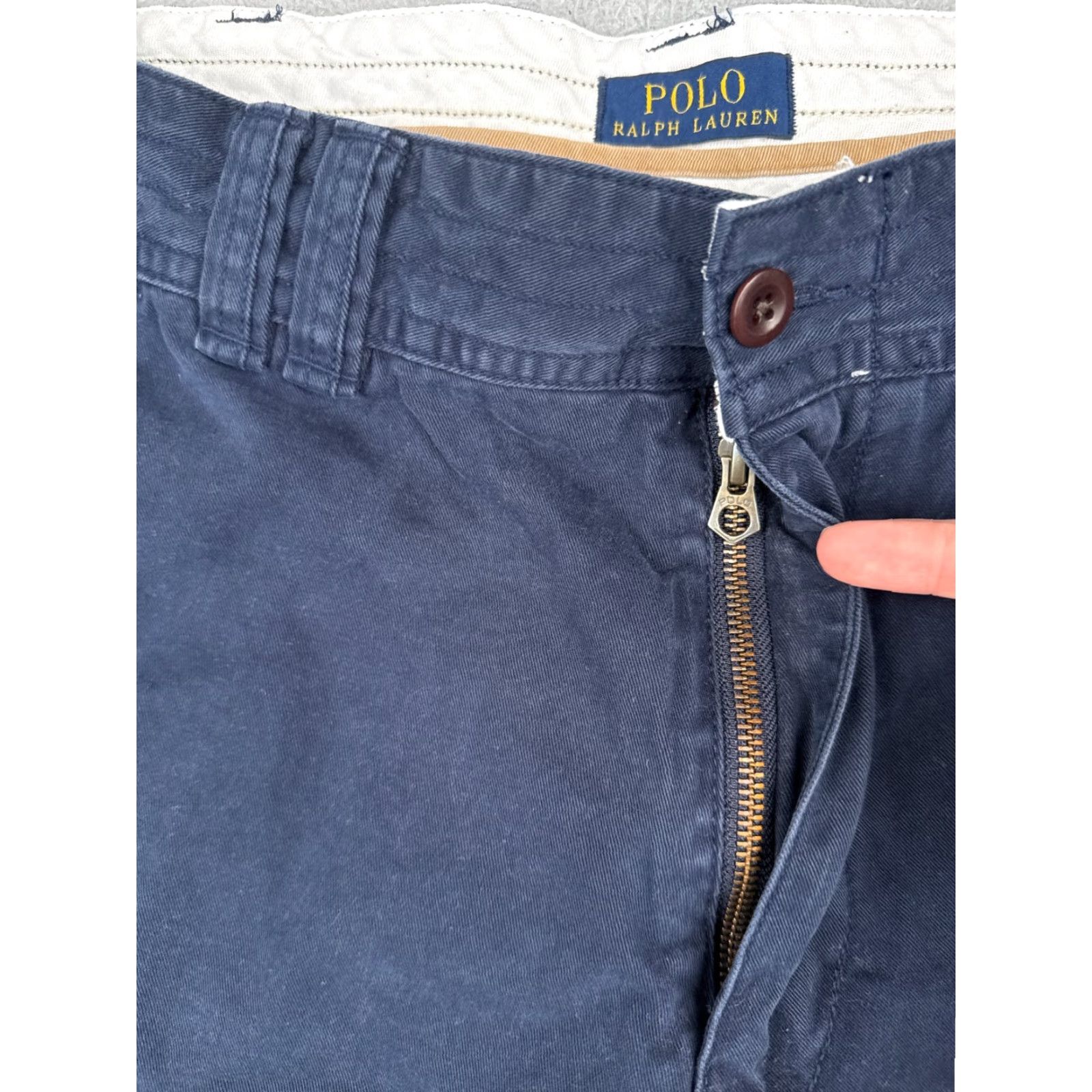 Polo Ralph Lauren Polo Ralph Lauren Shorts Men 38 Cargo 100% Cotton Twill Hiking Camp 37x10 Blue Size US M / EU 48-50 / 2 - 6 Thumbnail