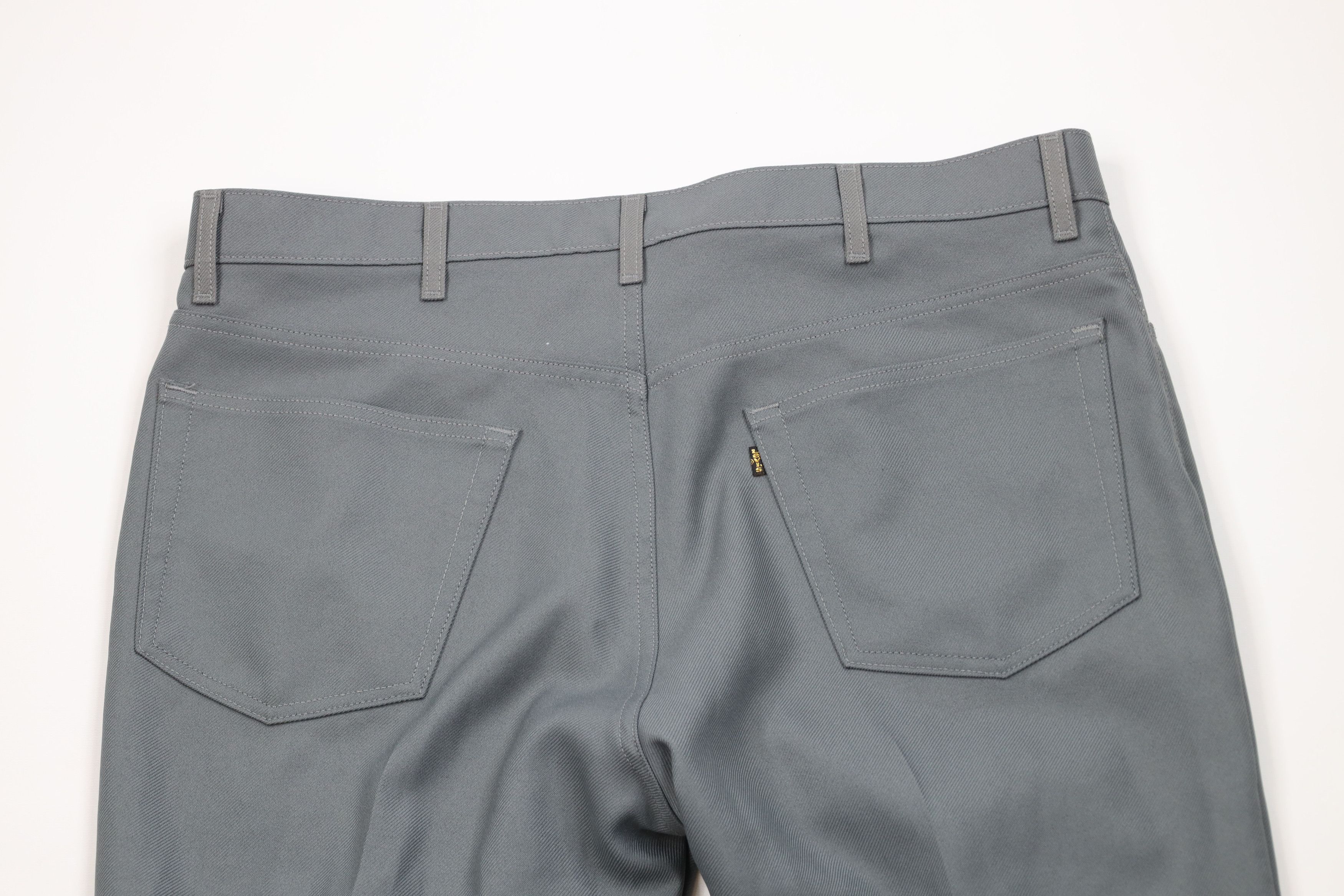 Levi's Vintage Y2K 2002 Levis 517 Wide Leg Bootcut Chino Pants Gray Size US 42 / EU 58 - 10 Thumbnail