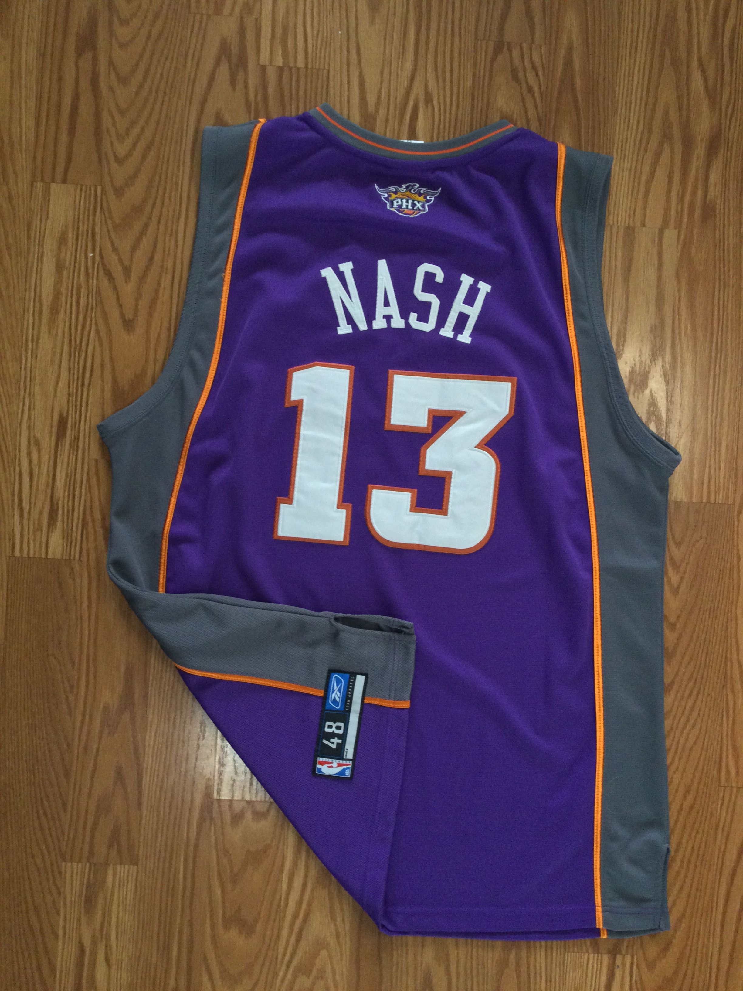 Reebok Authentic Phoenix Suns Steve Nash Reebok NBA Jersey Size US XL / EU 56 / 4 - 7 Thumbnail