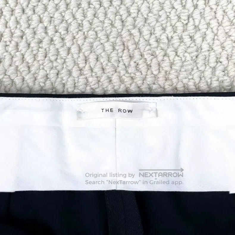 The Row The Row size 0 Black double-draped wide-leg pants Size 24" / US 00 / IT 34 - 3 Thumbnail