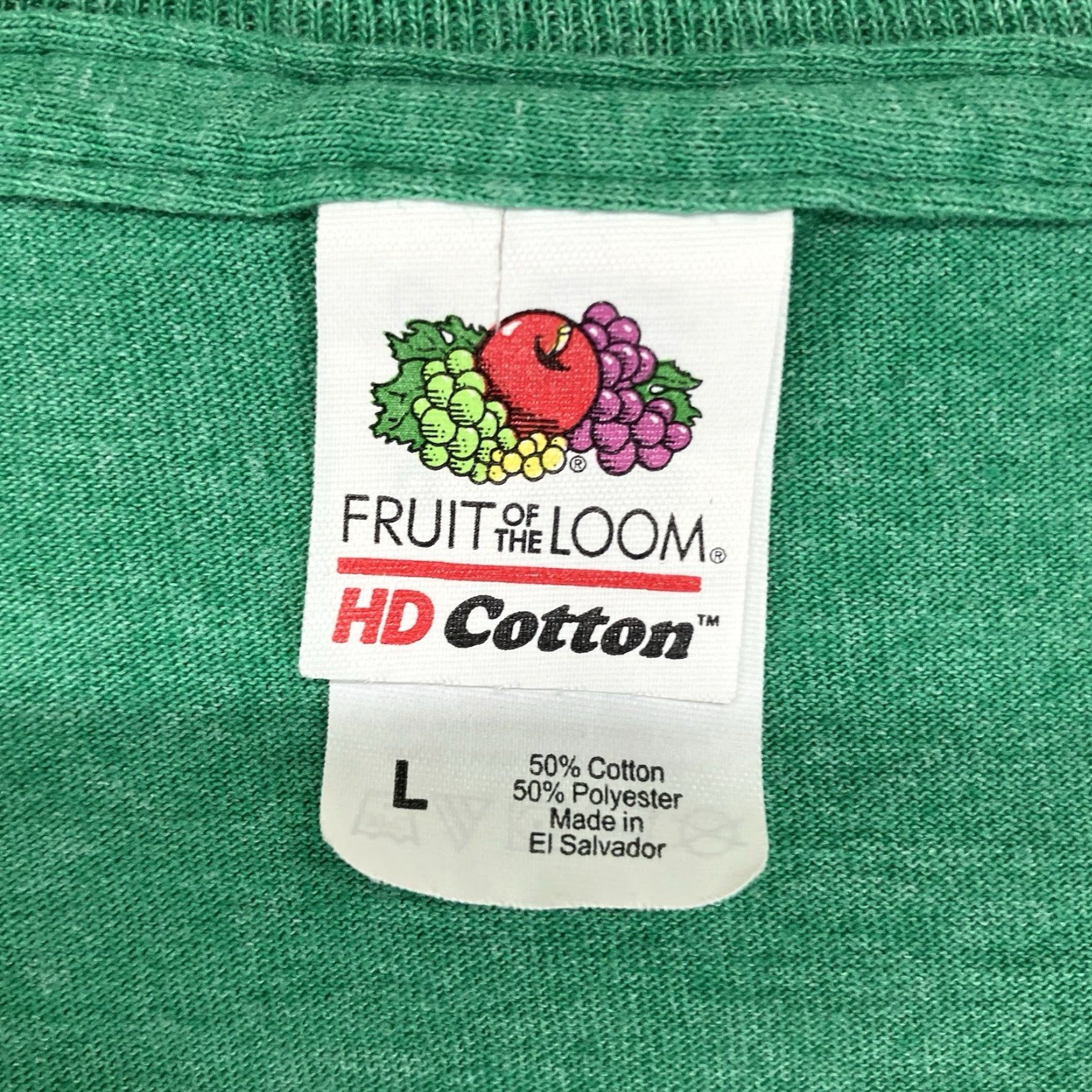 Fruit Of The Loom VINTAGE Fruit of the Loom T-Shirt Retro Lucky Charms Green Crew Neck Short Sleeve Large Mens 2000s 70s 80s Style Graphic Charms Tee Size US L / EU 52-54 / 3 - 4 Thumbnail