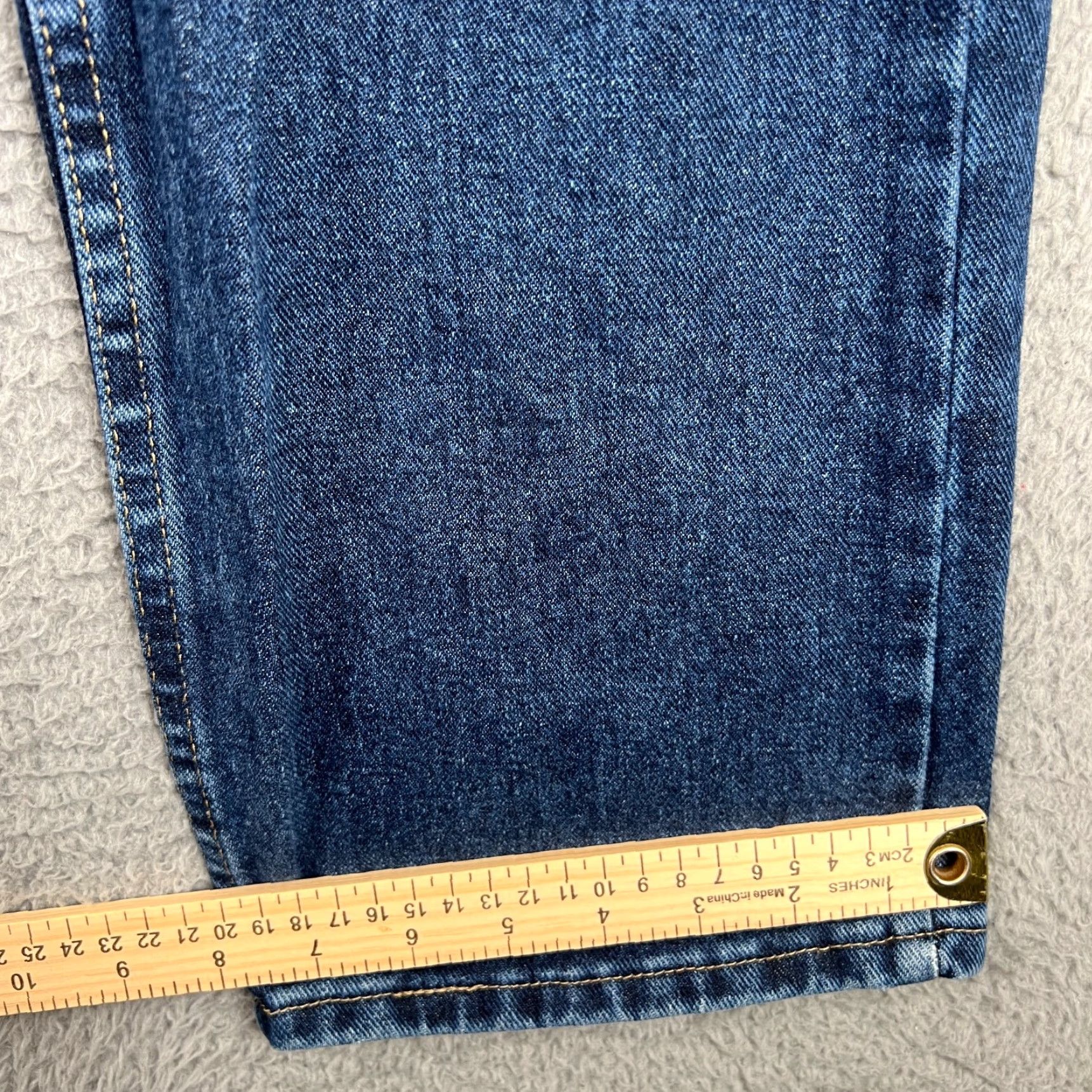 Wrangler Wrangler Men’s Regular Fit Denim Jeans Size 32x32 Dark Wash Western Size US 32 / EU 48 - 2 Thumbnail