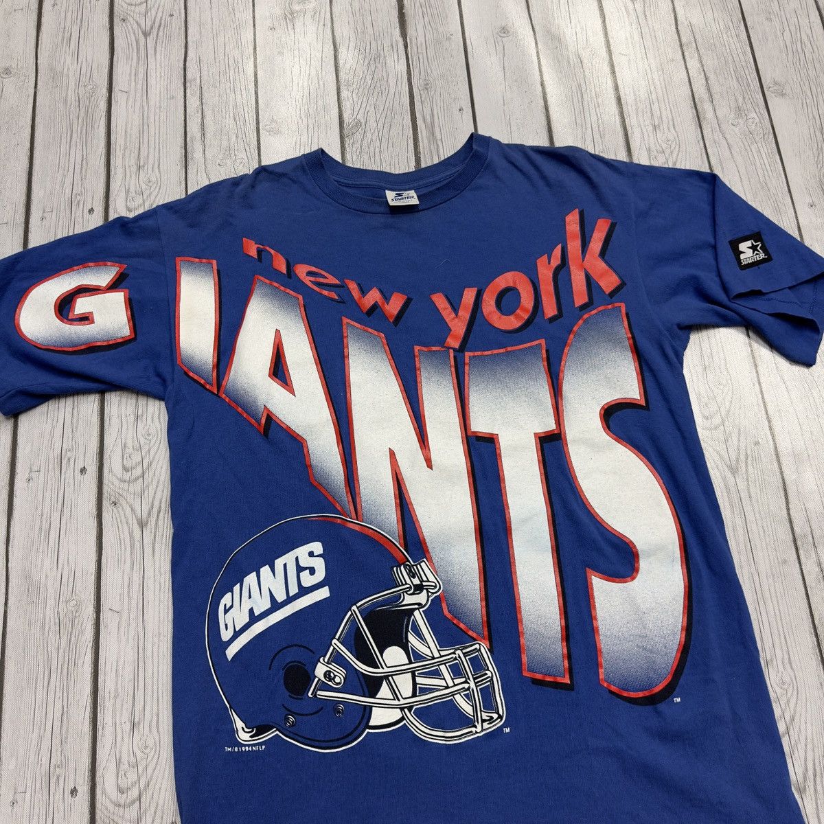 NFL × Starter × Vintage Vintage New York Giants tee Size US L / EU 52-54 / 3 - 3 Thumbnail