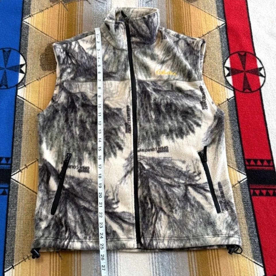 Vintage VINTAGE Cabela’s Vest Fleece Hunting Camo Camouflage Brown Adult Small Mens Size US S / EU 44-46 / 1 - 8 Thumbnail