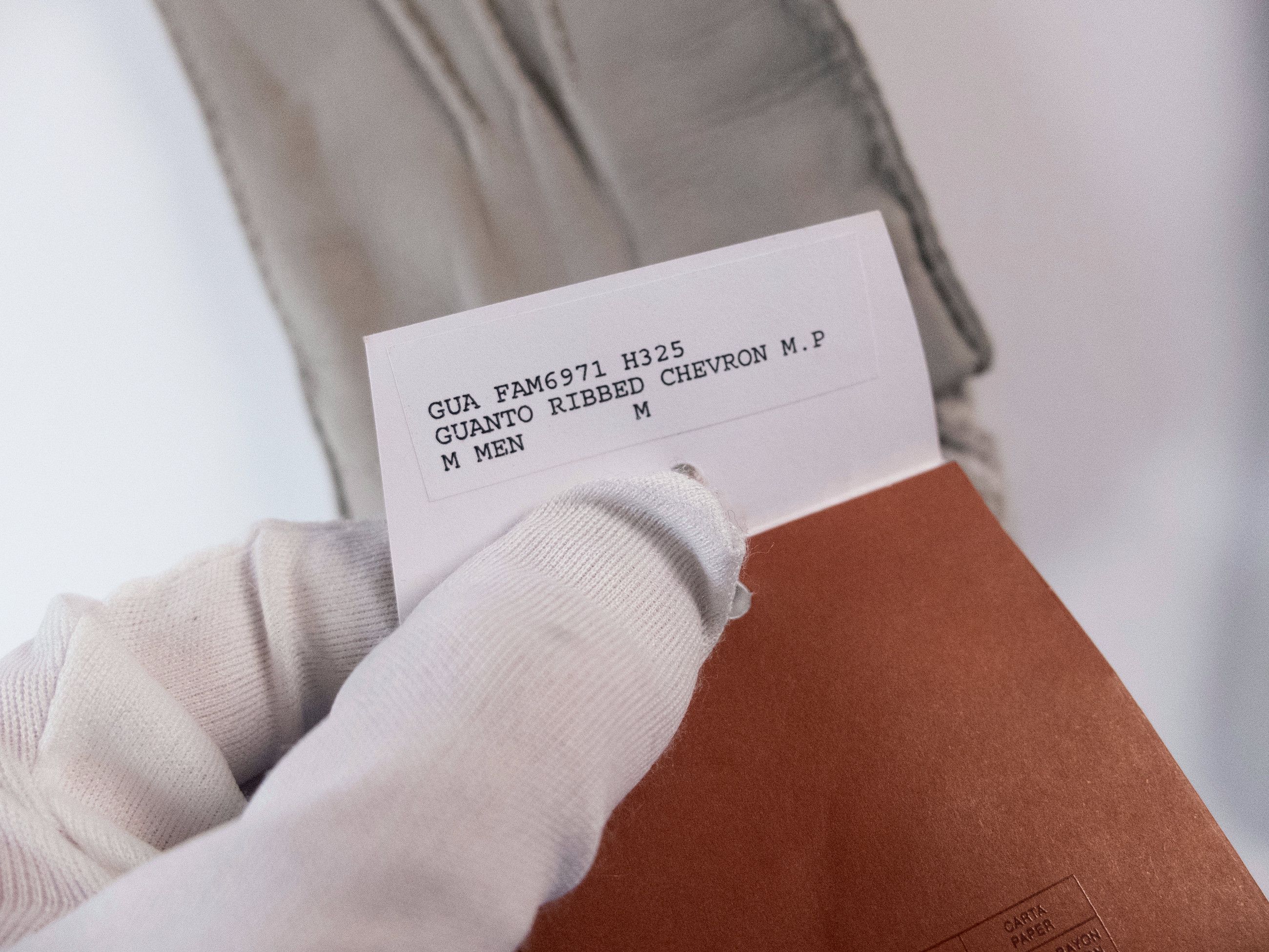 Loro Piana LORO PIANA gray deer leather & baby cashmere gloves Medium Size ONE SIZE - 4 Thumbnail