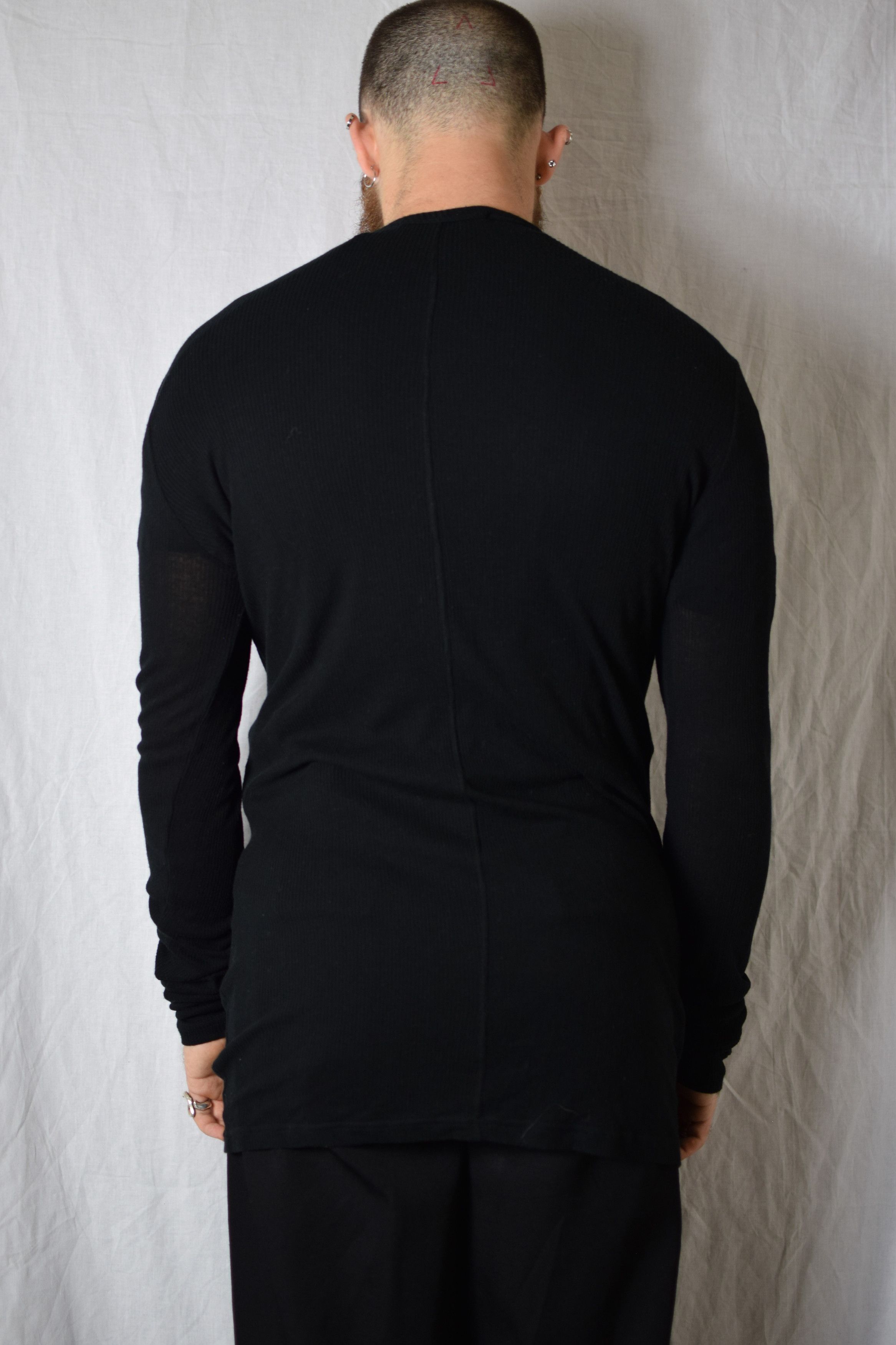 Julius Julius SS09 Black Zip-Up Cardigan - 257CUM55 Size US M / EU 48-50 / 2 - 6 Thumbnail