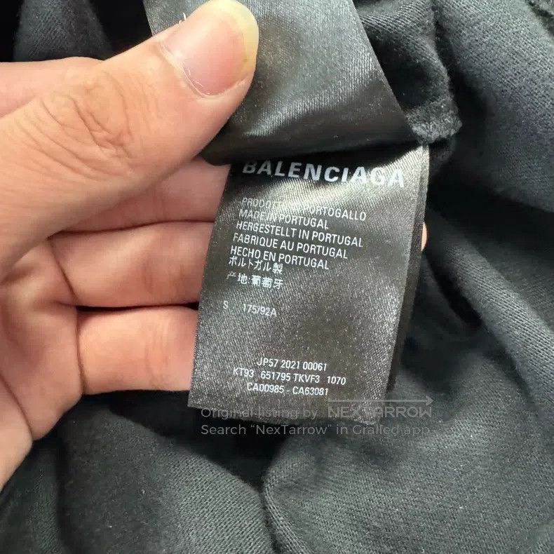 Balenciaga Balenciaga Short-sleeve Size US S / EU 44-46 / 1 - 7 Thumbnail