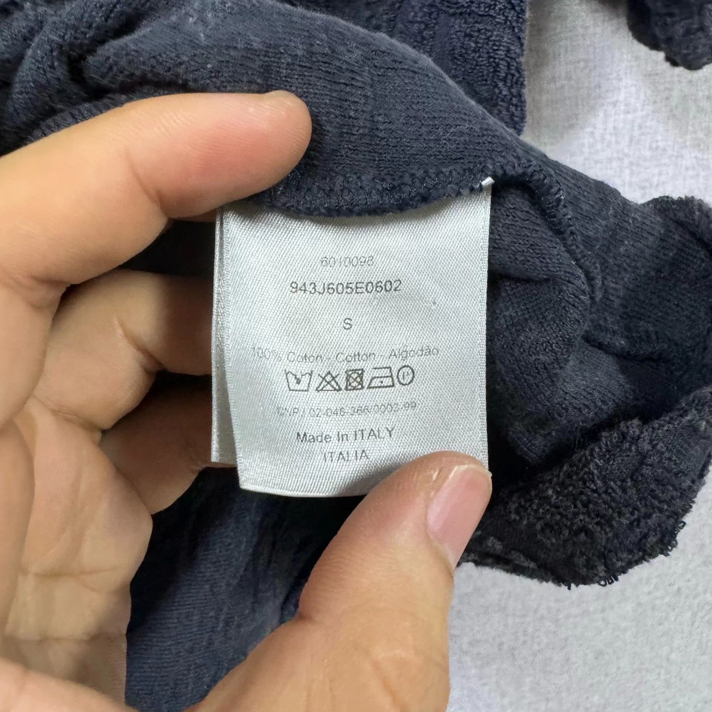 Dior Dior towel tee black allover print size S Size US S / EU 44-46 / 1 - 4 Thumbnail