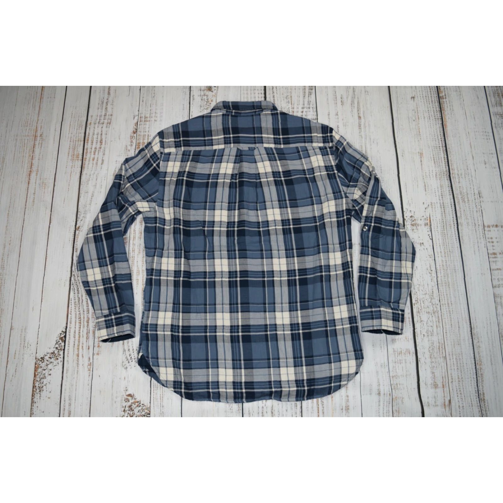 Pendleton Pendleton Shirt Plaid Flannel Blue White Multicolor M Mens Cotton Pocket Button-Up Outdoors Regular Size US M / EU 48-50 / 2 - 7 Thumbnail