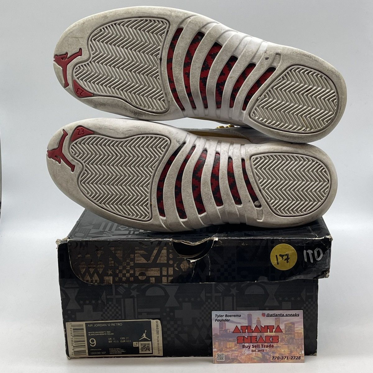 Jordan Brand Air Jordan 12 FIBA Size US 9 / EU 42 - 7 Thumbnail