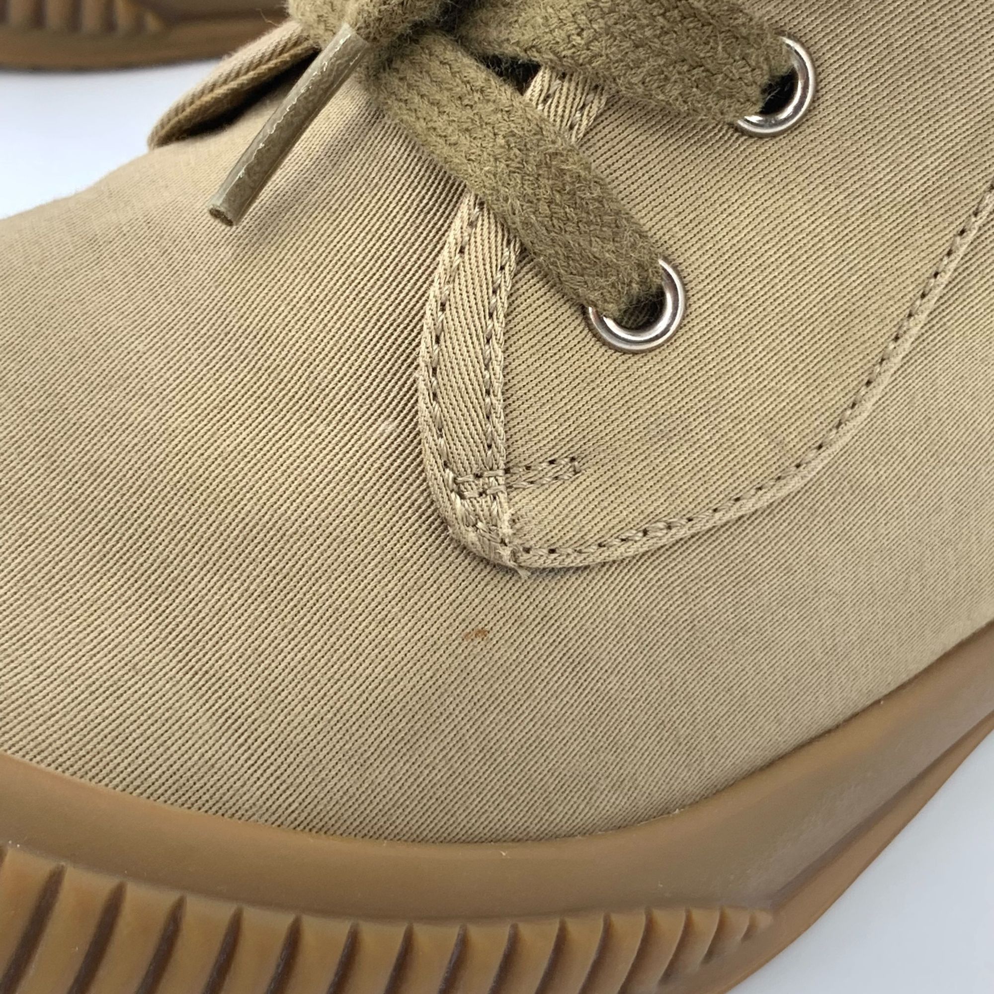 Prada Prada Brown High-Top Canvas Sneakers (Size 40) Size US 7 / EU 40 - 5 Thumbnail