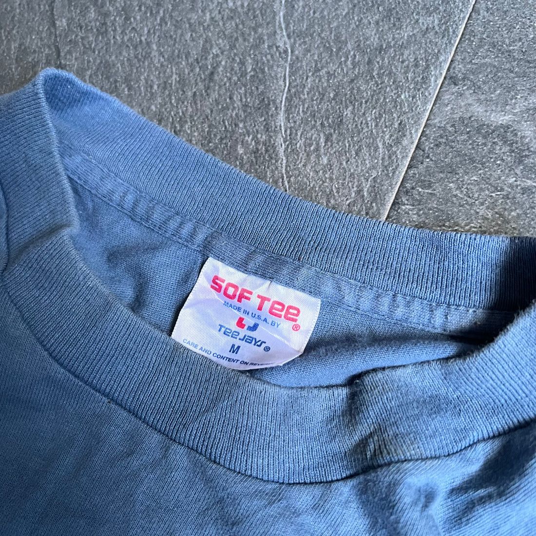Vintage Vintage "Talk is Cheap" 90s Tee Size US L / EU 52-54 / 3 - 3 Thumbnail