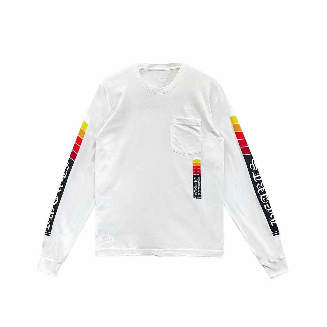 Chrome Hearts Chrome Hearts Gradient Script Logo Long Sleeve Tee Size US XL / EU 56 / 4 - 1 Thumbnail