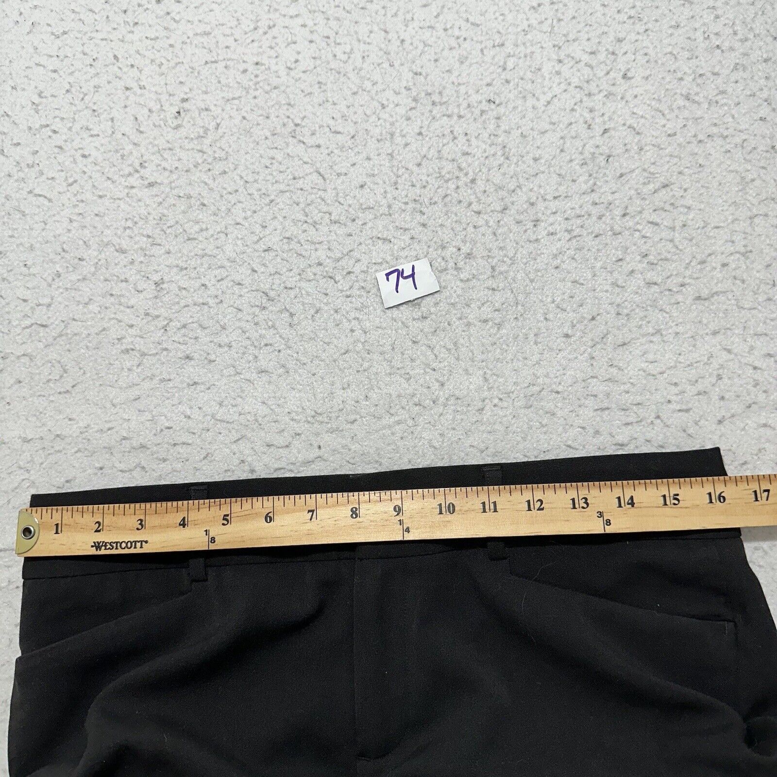 Other Michael Kors 6 Black Straight Leg Dress Pants 33x32 Size 28" / US 6 / IT 42 - 11 Thumbnail