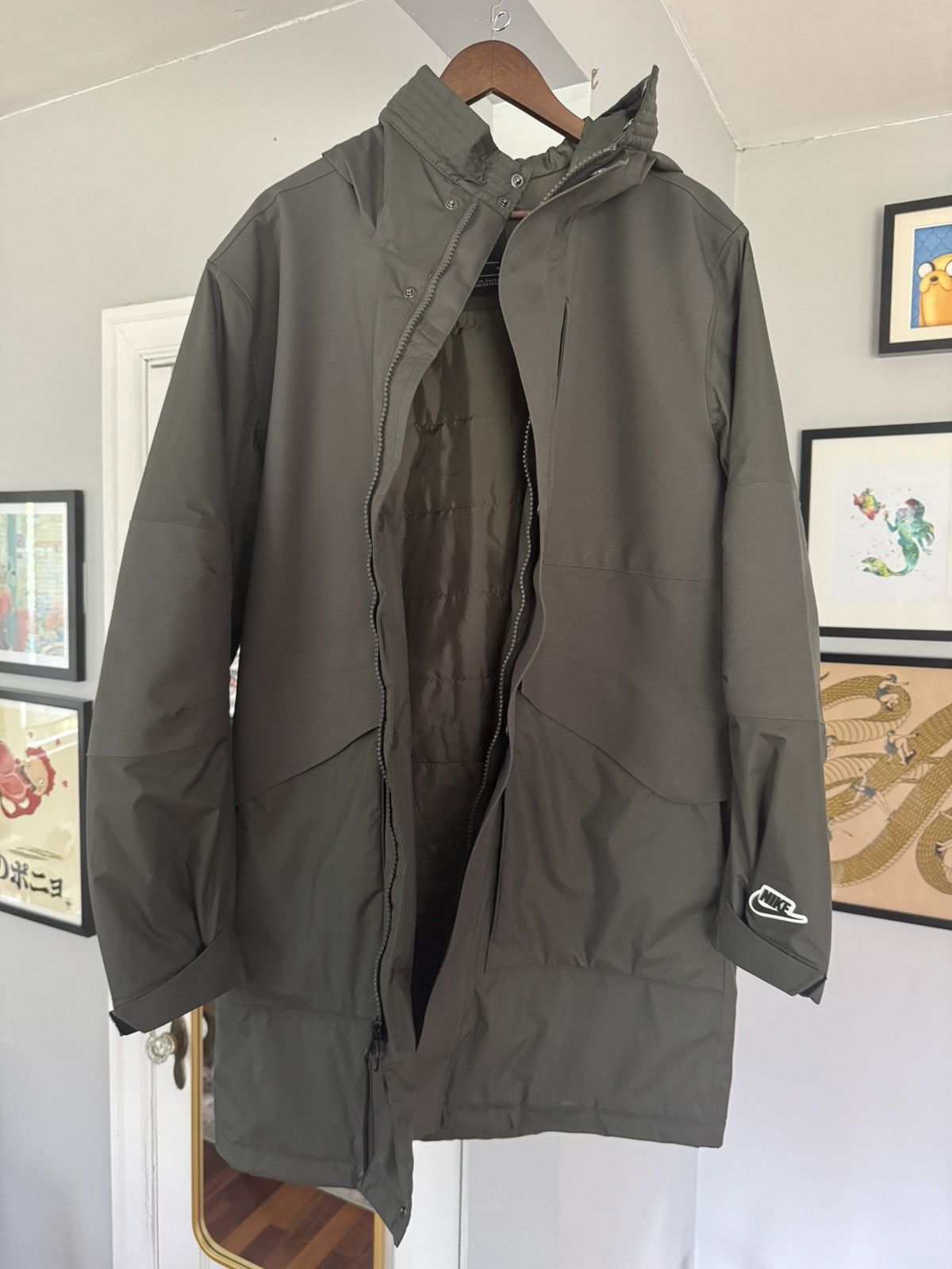 Nike Nike Sportswear Synthetic Fill Hypershield Parka Jacket Size US M / EU 48-50 / 2 - 2 Thumbnail