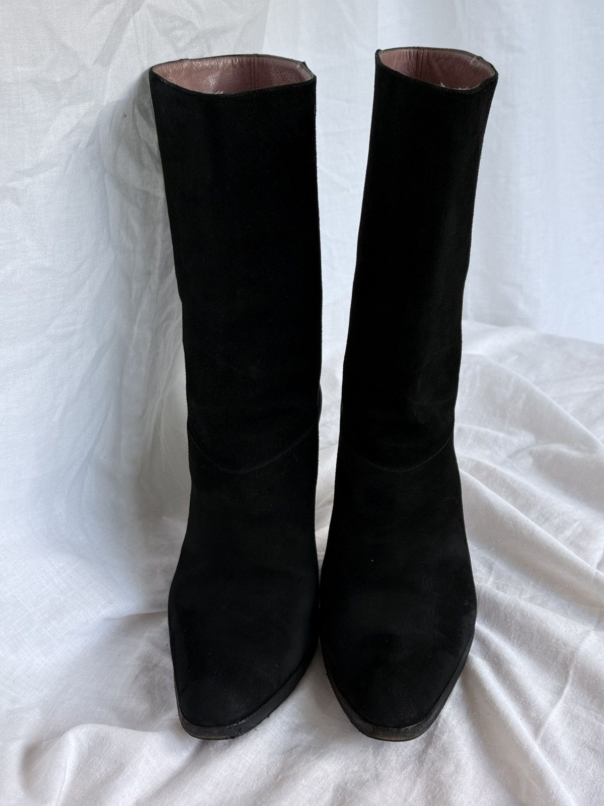 Gucci Gucci Black Suede Riding boots Size US 9 / IT 39 - 3 Thumbnail