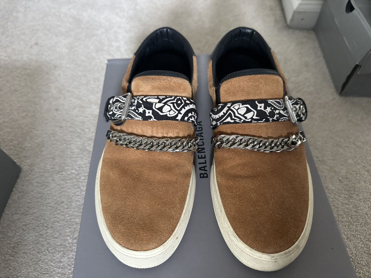 Amiri Amiri Bandana chain Slip-On shoes Size US 11.5 / EU 44-45 - 2 Thumbnail