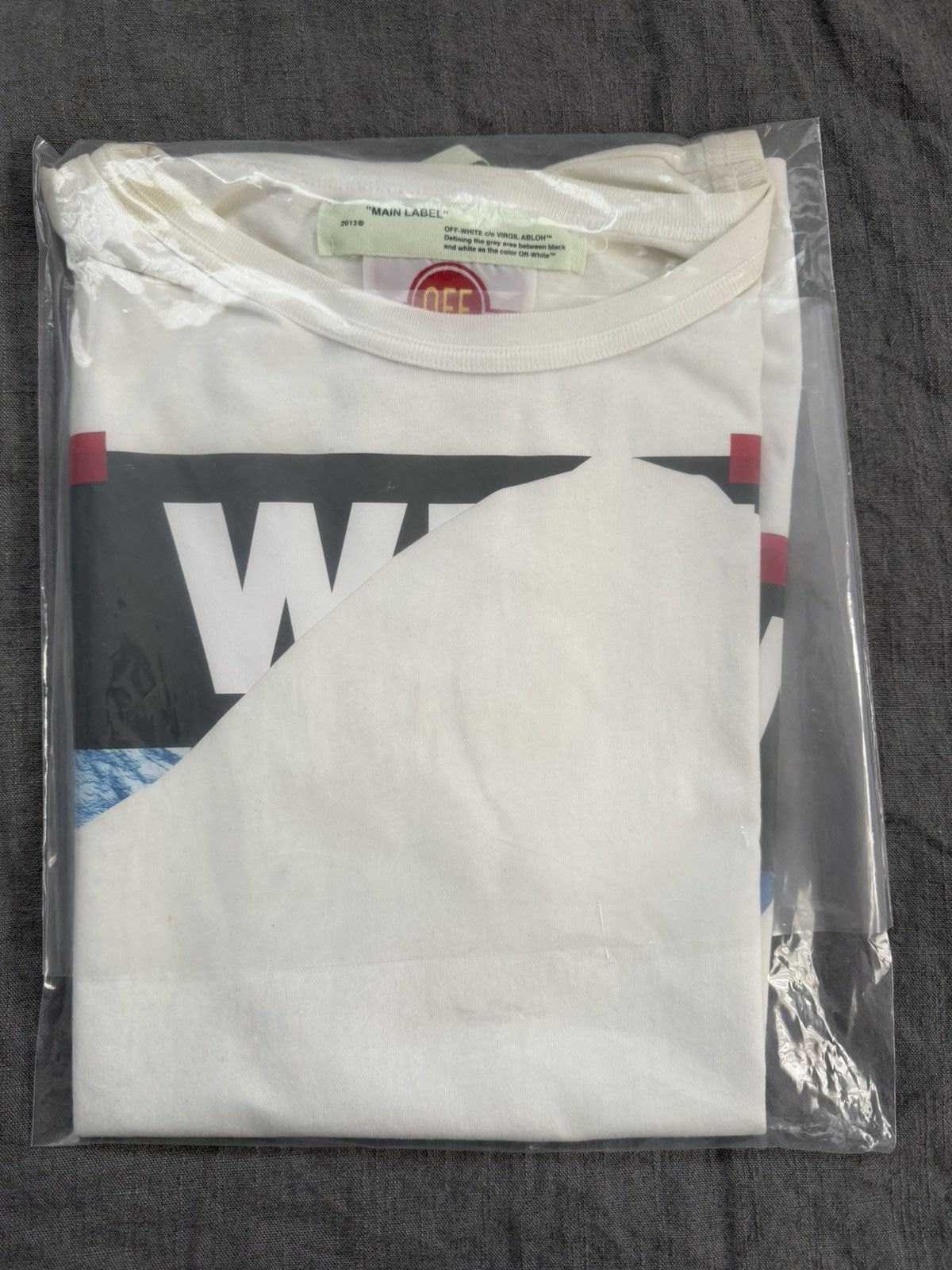 Off-White Wet Dream Tee Off-White Virgil Abloh x Cali Thornhill Dewitt Size US XL / EU 56 / 4 - 14 Thumbnail