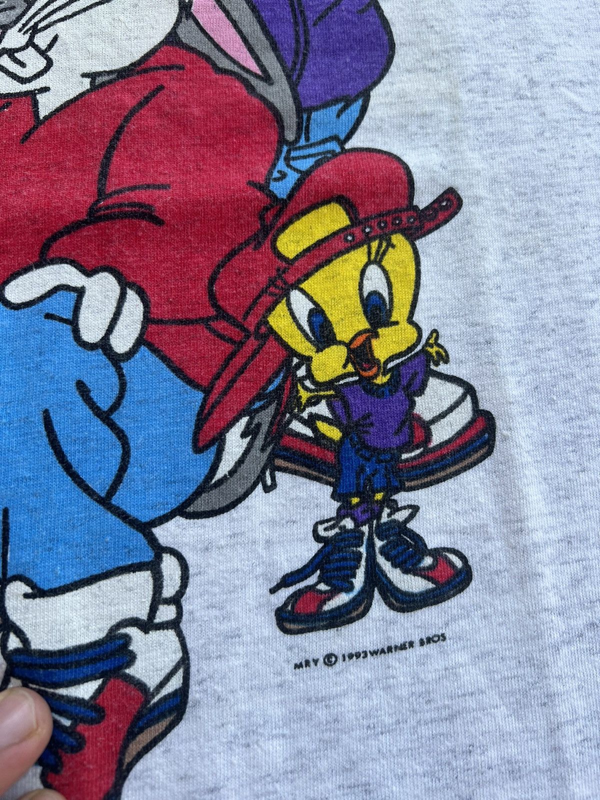 Cartoon Network × Vintage × Warner Bros Vintage 1993 Hip Hop Freeze Looney Tunes Bugs Bunny Size US L / EU 52-54 / 3 - 6 Thumbnail