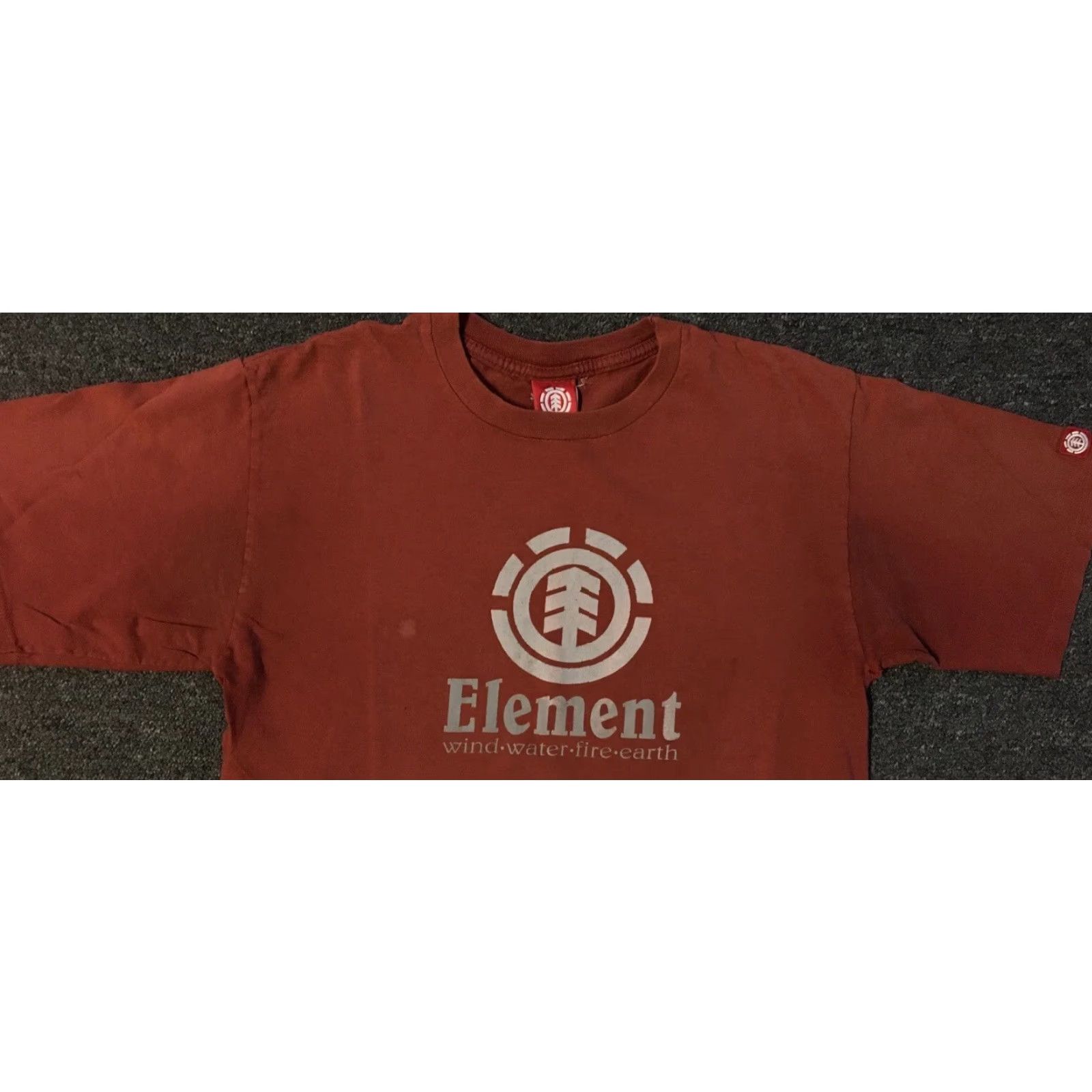 Thrasher VINTAGE Element Skateboards Faded Distress Shirt M Thrasher Shirt Men Brown 90s Grunge Skateboarding Fire Punk Rock Size US M / EU 48-50 / 2 - 5 Thumbnail