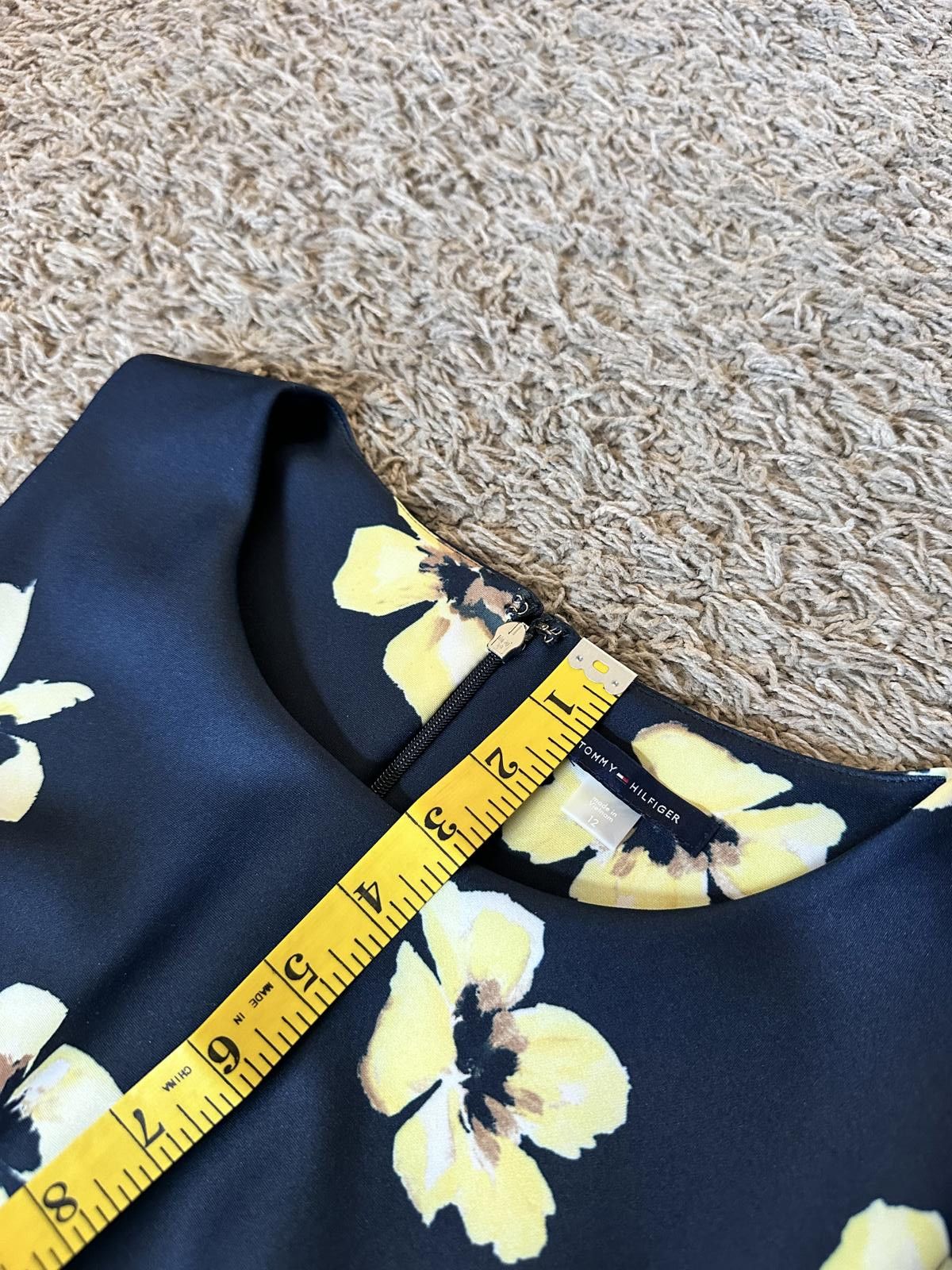 Tommy Hilfiger Floral Print Sleeveless Dress - Elegant Summer Fashion Size XL / US 12-14 / IT 48-50 - 10 Thumbnail