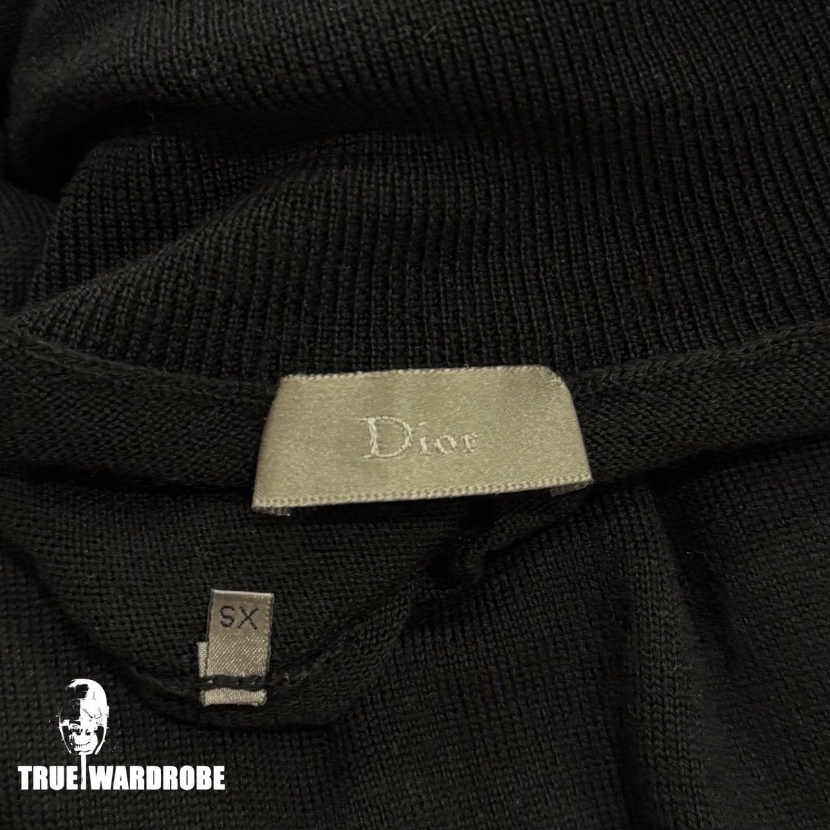 Dior AW08 Dior Homme Broken Heart Black Turtleneck Sweater By KVA Size US S / EU 44-46 / 1 - 3 Thumbnail