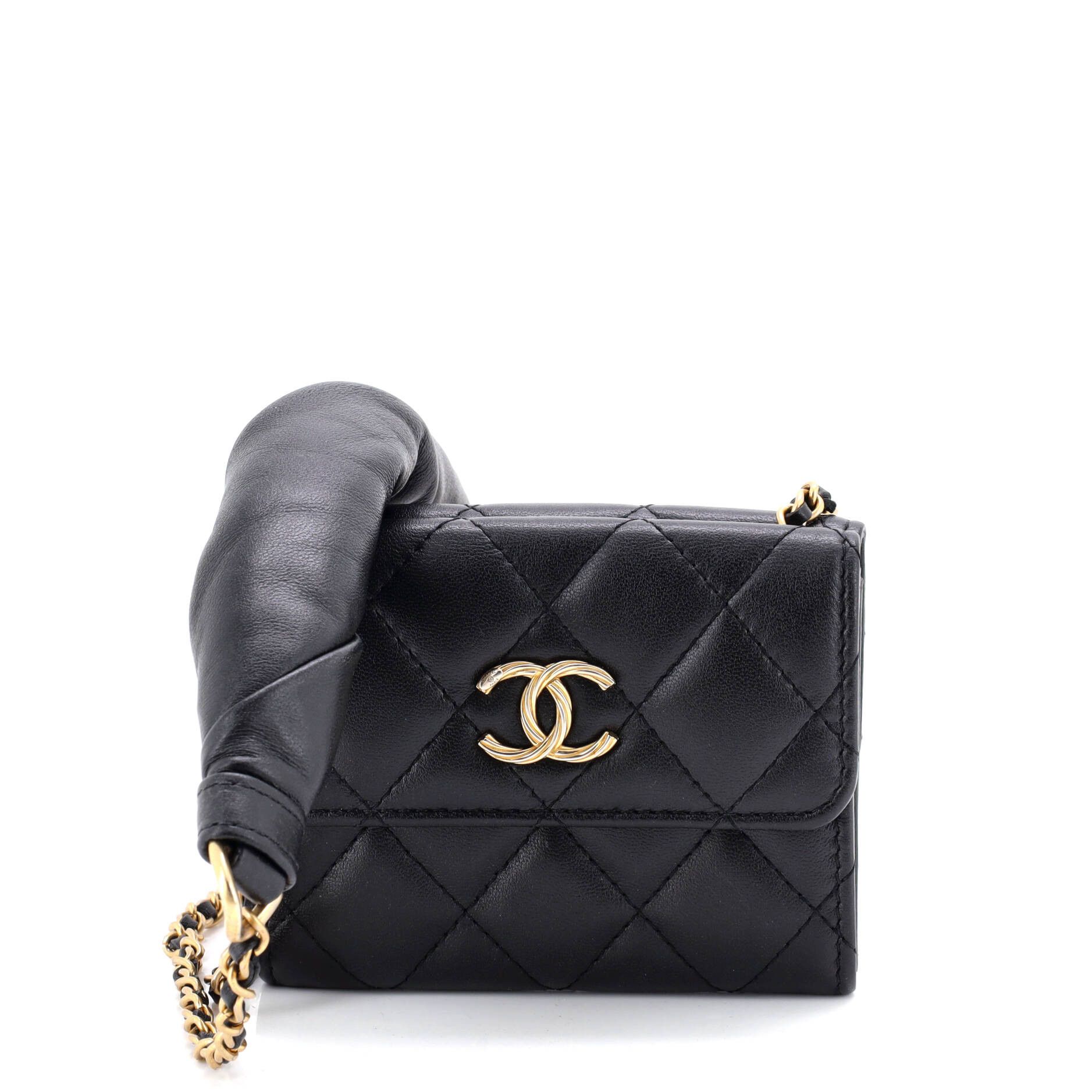 Chanel Card Holder with Padded Chain Strap Size ONE SIZE - 1 Thumbnail