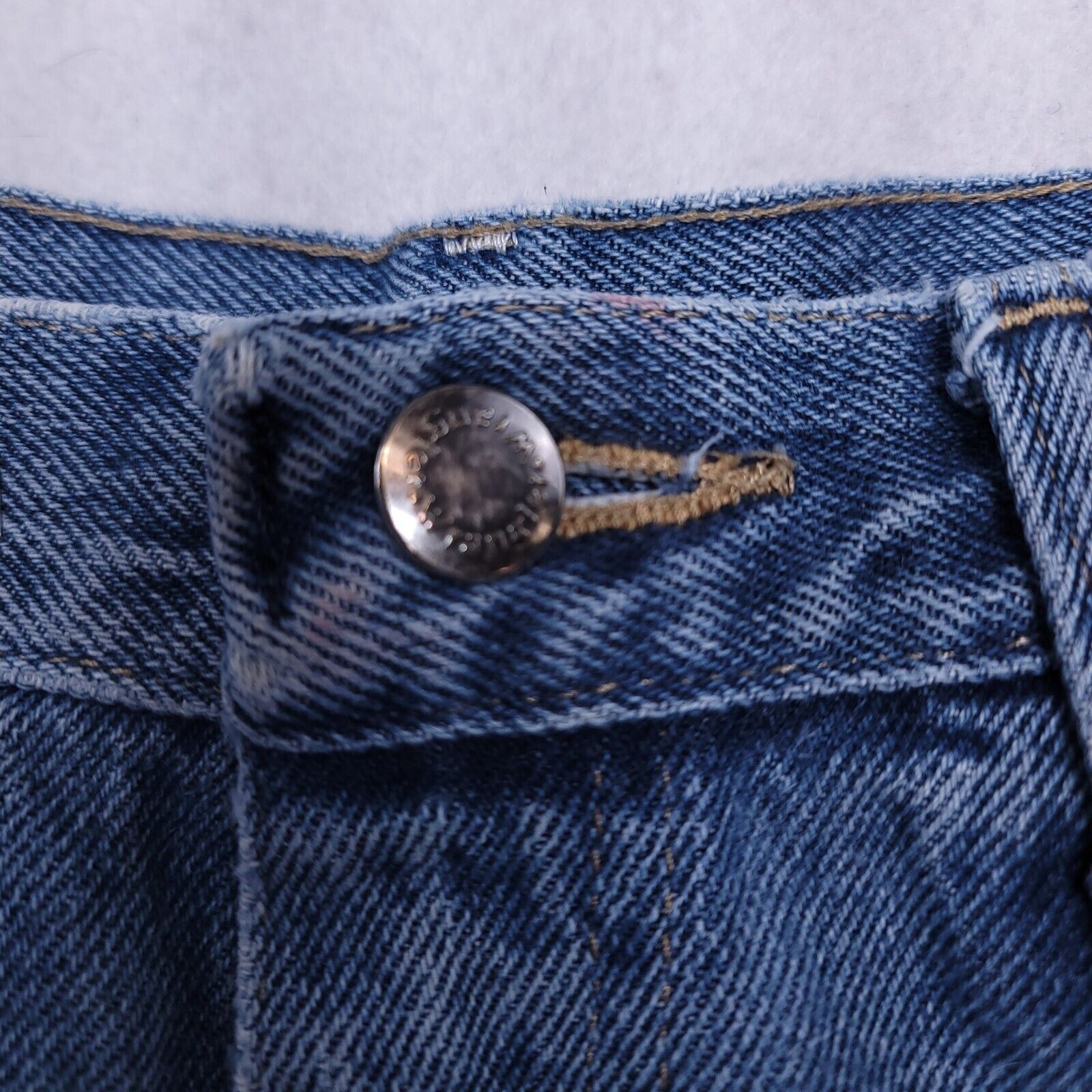 Wrangler Wrangler Casual Button Zip Denim Jeans Mens Size 33x30 Blue Size US 33 - 13 Thumbnail