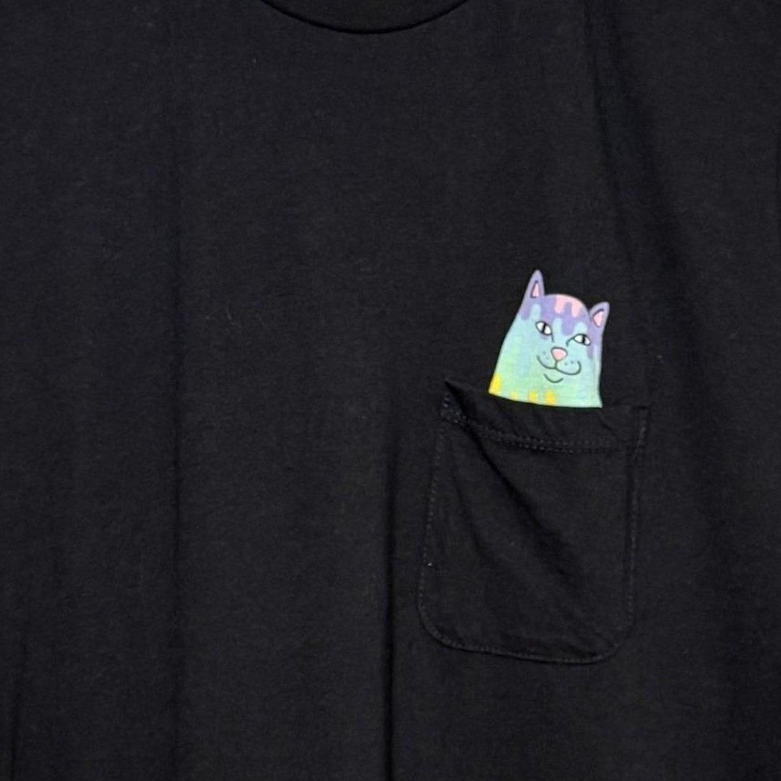 Other RIP N DIP Pocket Cat Tee TIE DYE M Pre-Owned Size US M / EU 48-50 / 2 - 4 Thumbnail