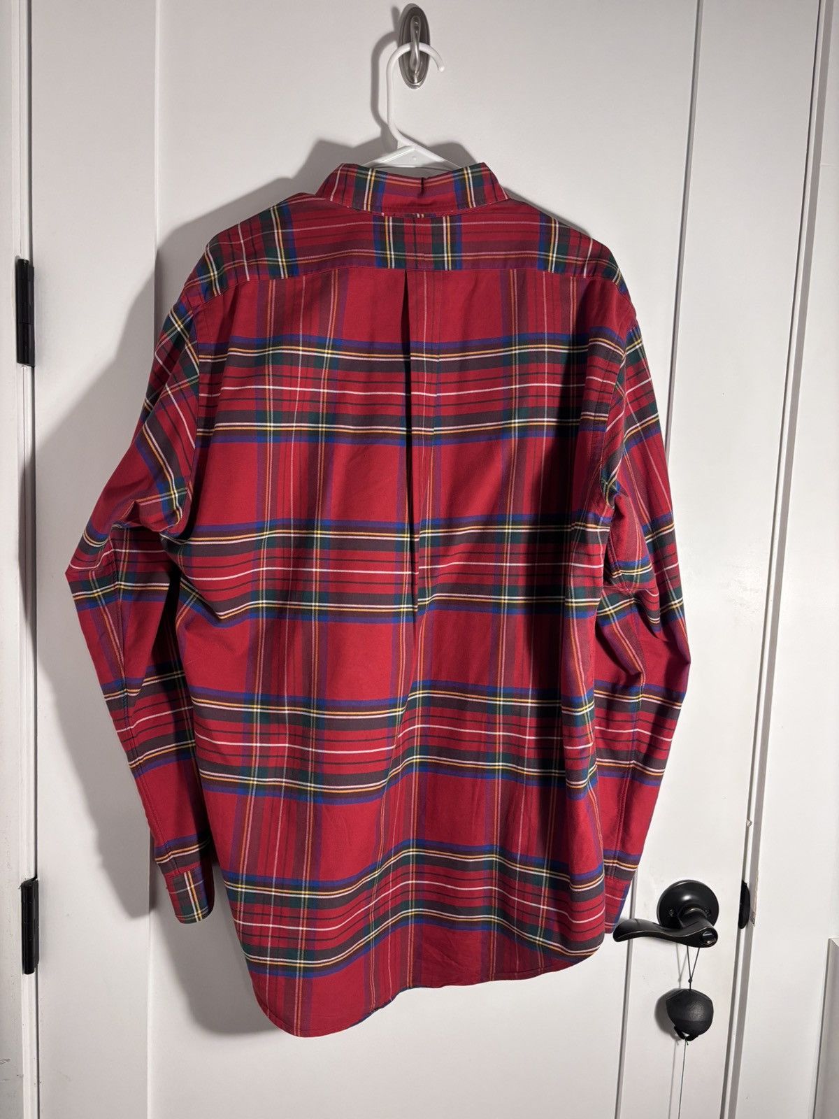 Ralph Lauren RALPH LAUREN | NWOT Classic Red Plaid Button-Down Shirt Size US L / EU 52-54 / 3 - 7 Thumbnail