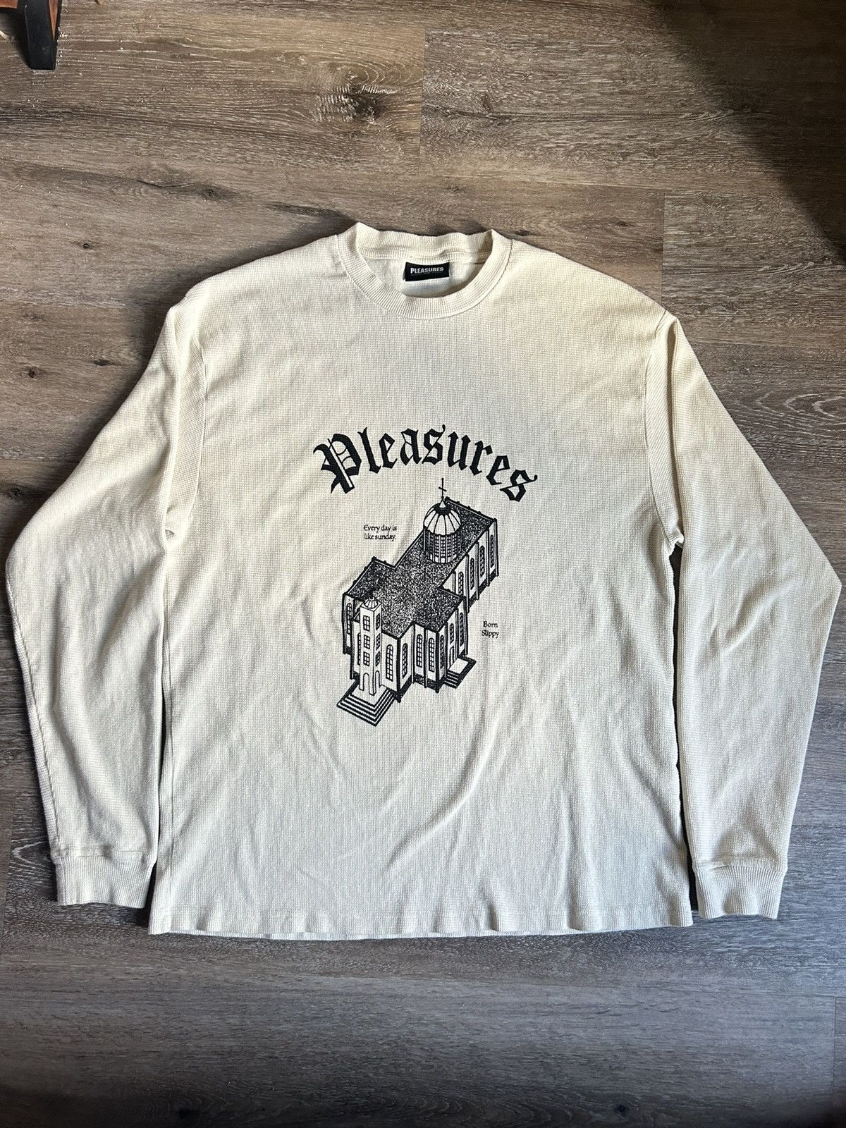 Pleasures Pleasures Glory Waffle Knit Thermal Size US XXL / EU 58 / 5 - 1 Thumbnail