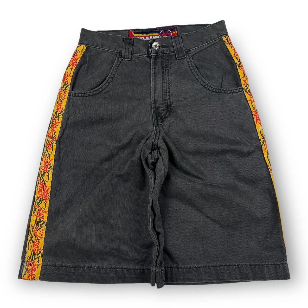 JNCO JNCO Men's Black Shorts Size US 26 / EU 42 - 4 Thumbnail