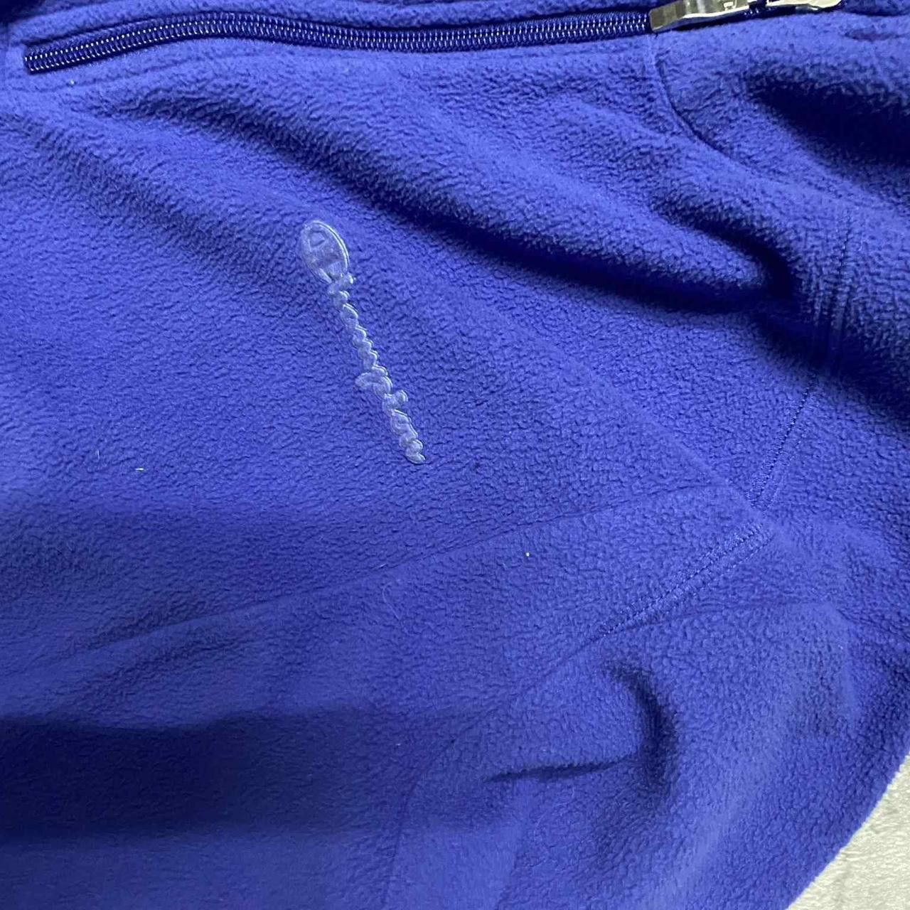 Champion Blue Champion quarter zip sweatshirt #sweatshirt Size US XL / EU 56 / 4 - 2 Thumbnail