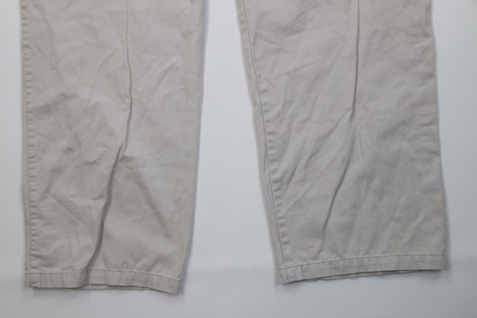Marc Ecko Vintage 90s Y2K Marc Ecko Baggy Wide Leg Pants Stone Cotton Size US 40 / EU 56 - 14 Thumbnail