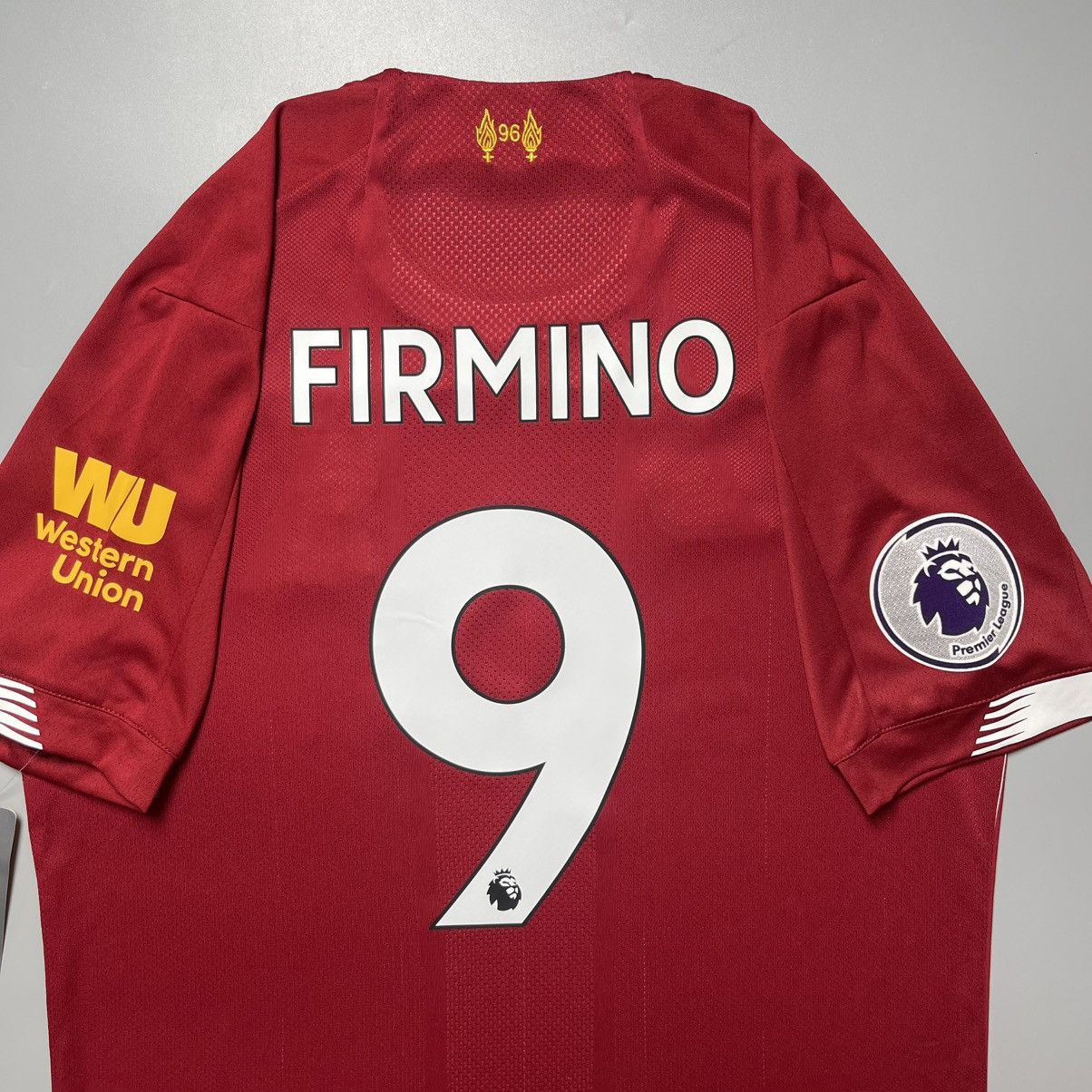 New Balance LIVERPOOL NEW BALANCE 2019/20 SOCCER HOME JERSEY #9 FIRMINO Size US M / EU 48-50 / 2 - 10 Thumbnail