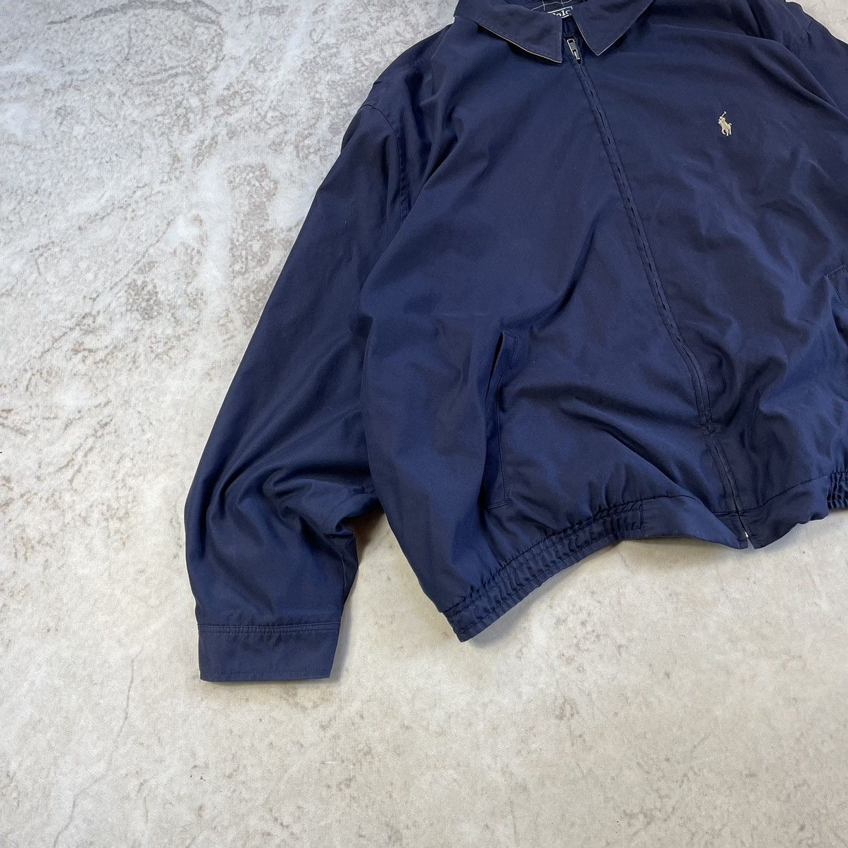 Polo Ralph Lauren × Vintage Polo Ralph Lauren Vintage Check Bomber Jacket / Sz 3XB Size US XXL / EU 58 / 5 - 2 Thumbnail