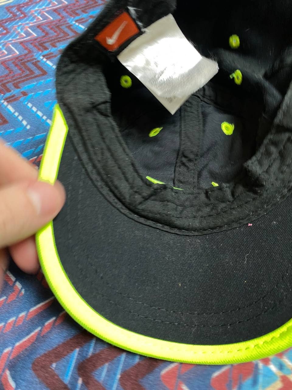 Nike Vintage Nike Cap Swoosh Logo Size ONE SIZE - 3 Thumbnail
