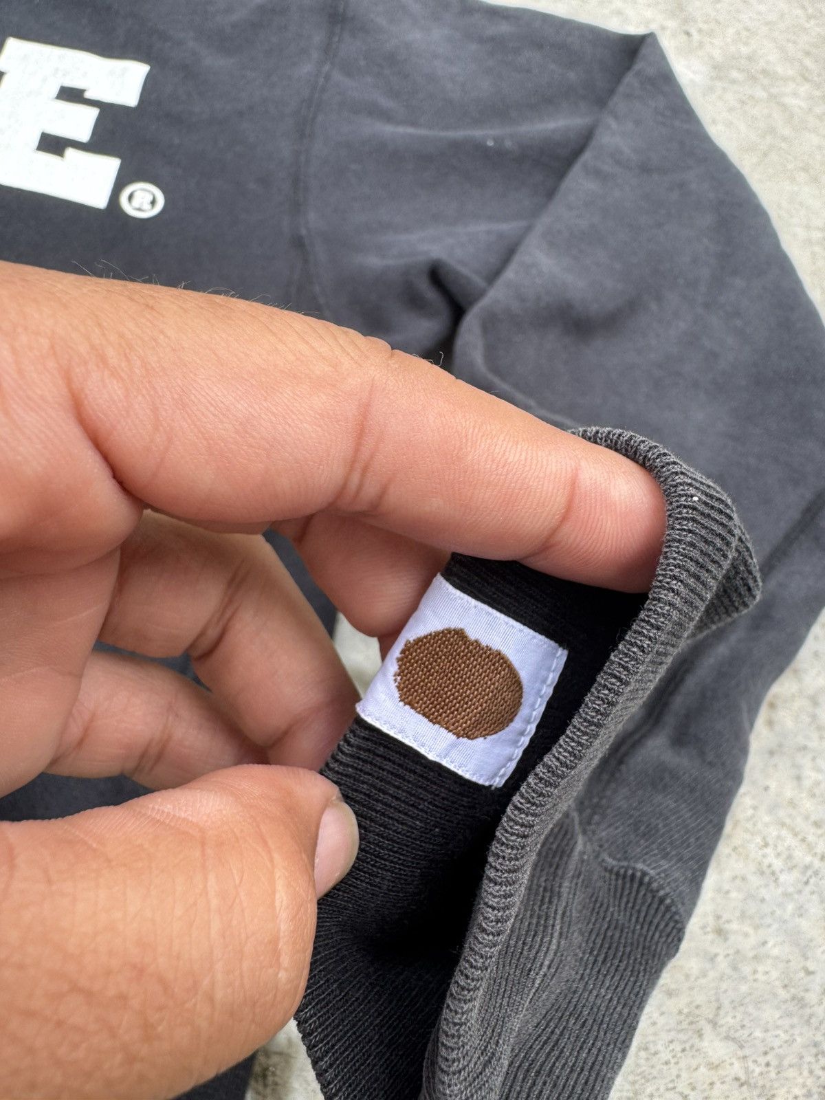 Bape Bape Spellout Hoodie Vintage Double Button Size US M / EU 48-50 / 2 - 4 Thumbnail