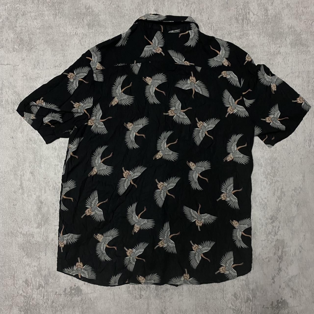 Primark Primark oversized black crane shirt Size US L / EU 52-54 / 3 - 4 Thumbnail
