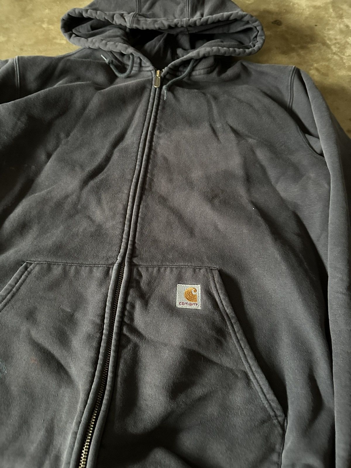 VTG store Carhartt Full Zip Hoodie Large